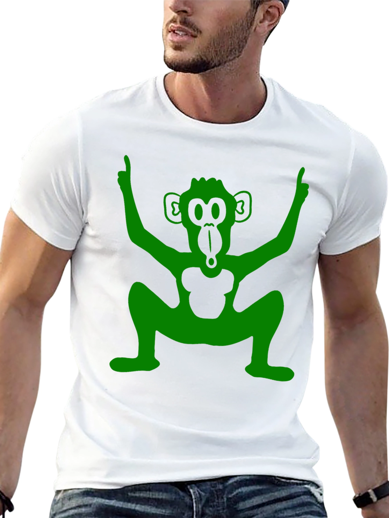 Black Funky Monkey Graphic Tee - Black T-Shirt view 13