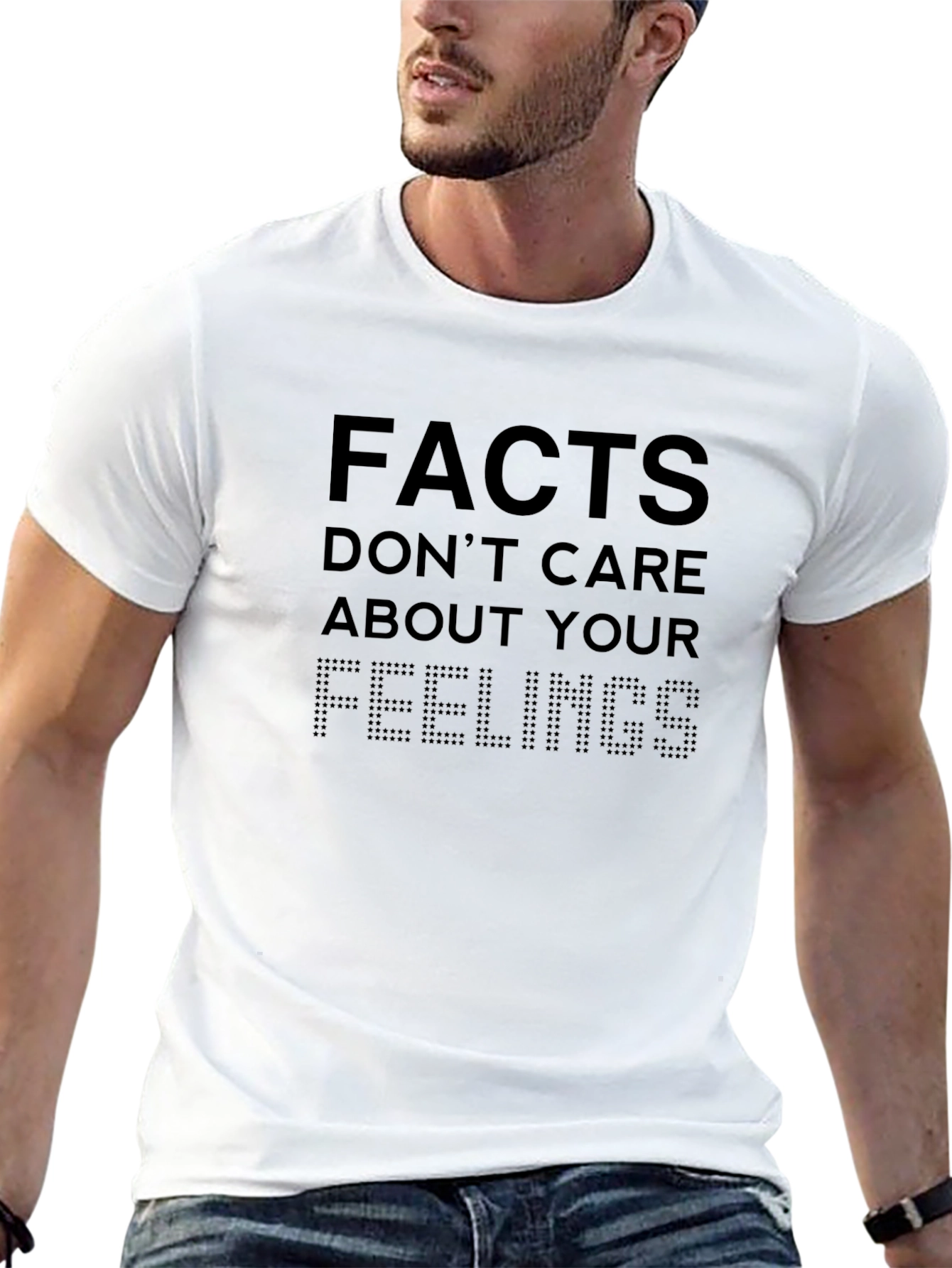 Black Facts Don't Care About Your Feelings Graphic Tee view 13