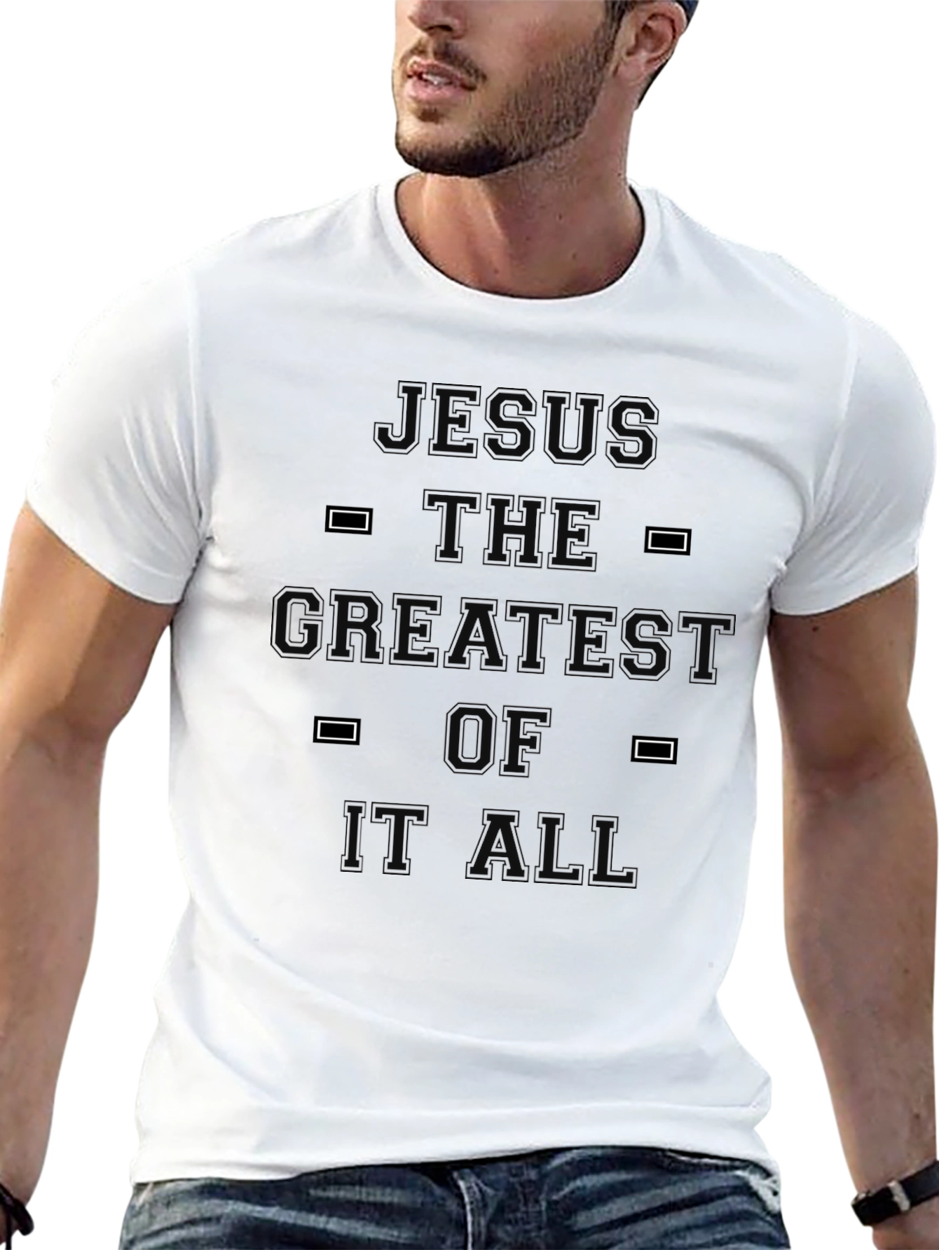 Black Jesus Is The Greatest T-Shirt view 13