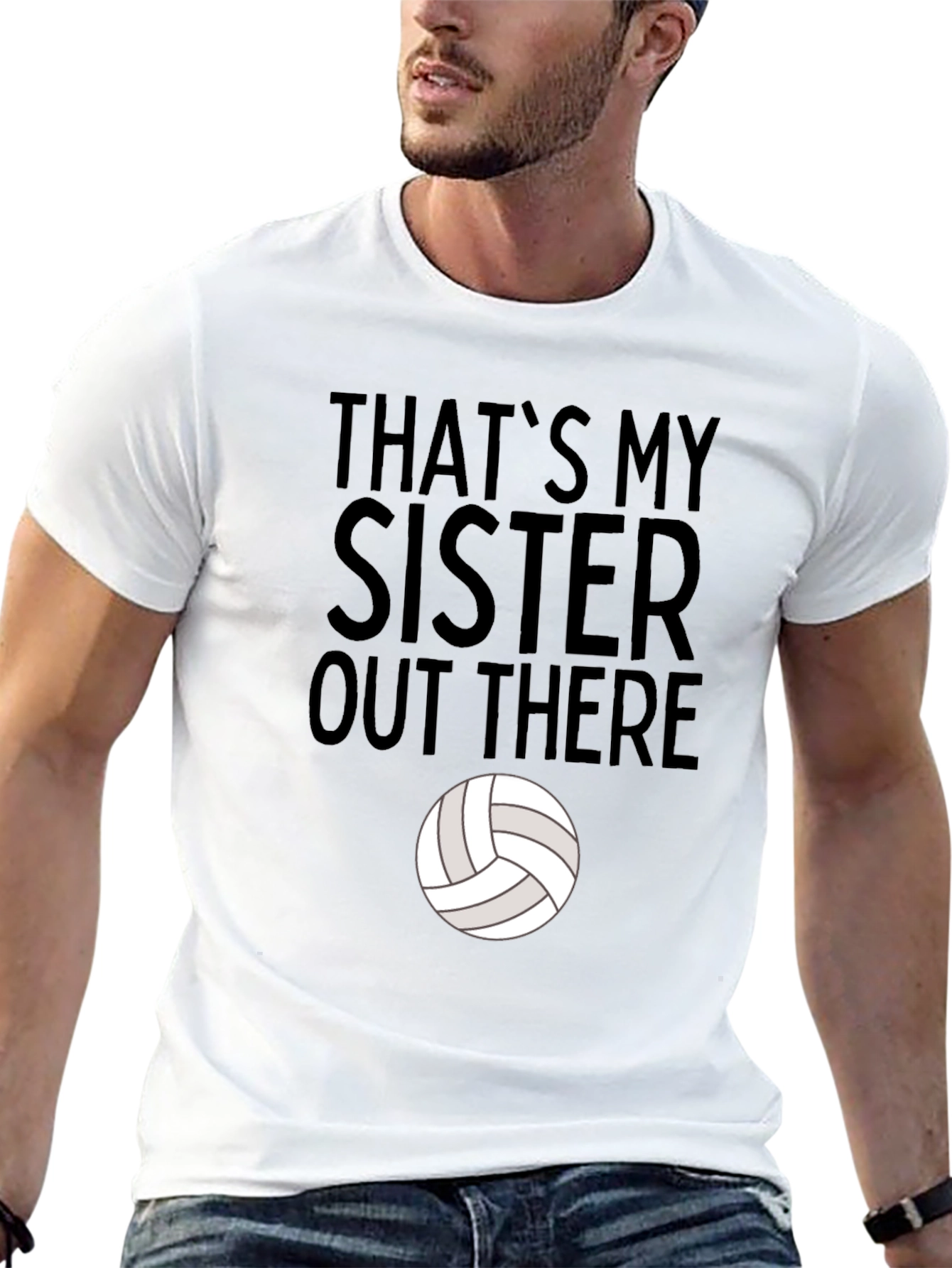 That's My Sister Volleyball T-Shirt - 13