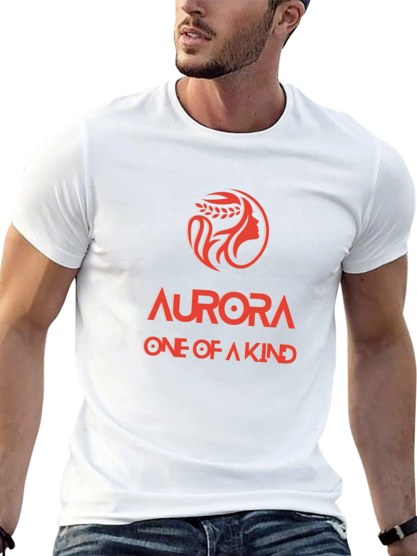 Black Aurora 'One of a Kind' Graphic Tee - Black view 13