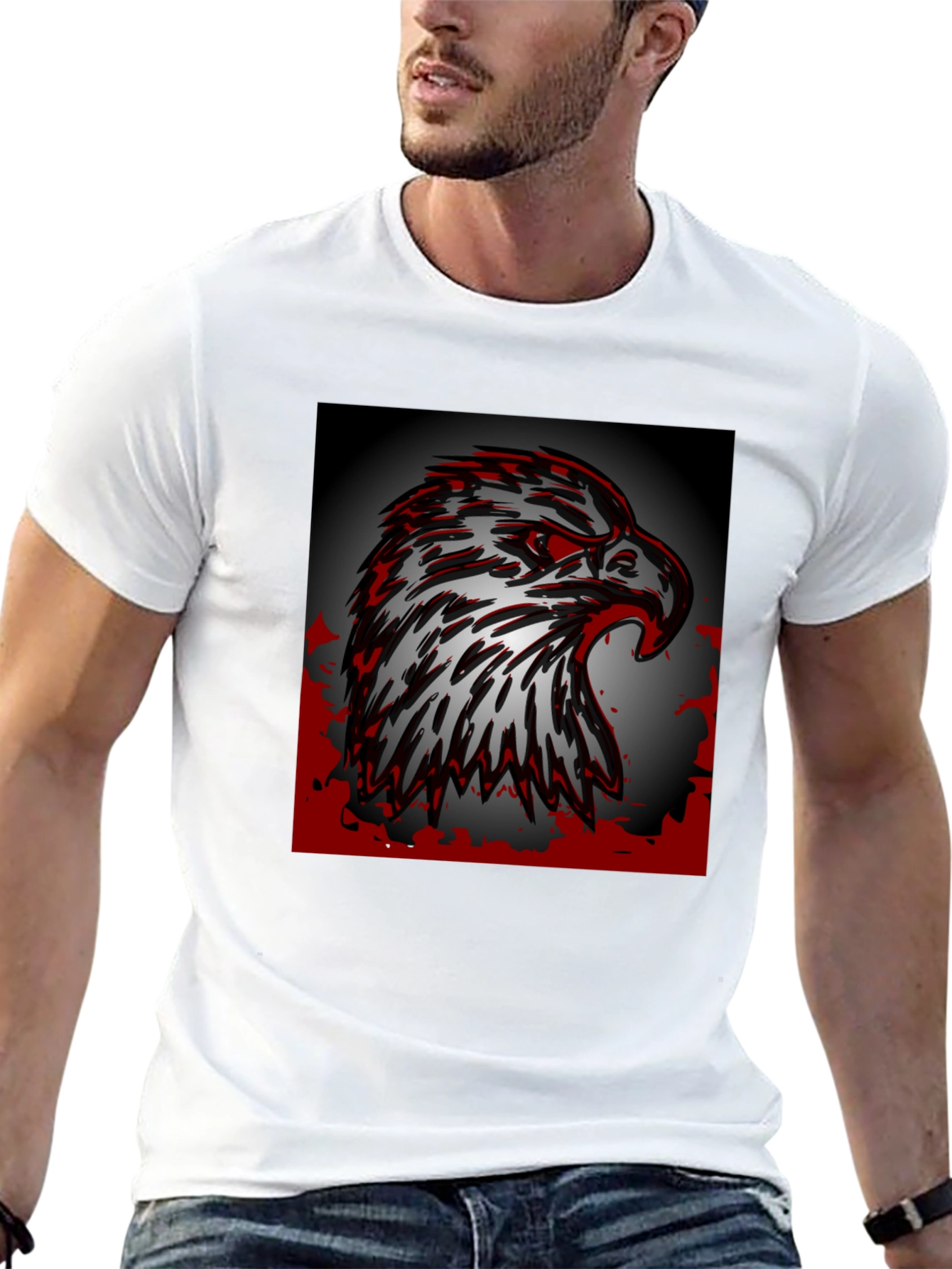 Black Eagle Graphic Tee - Bold Style view 13