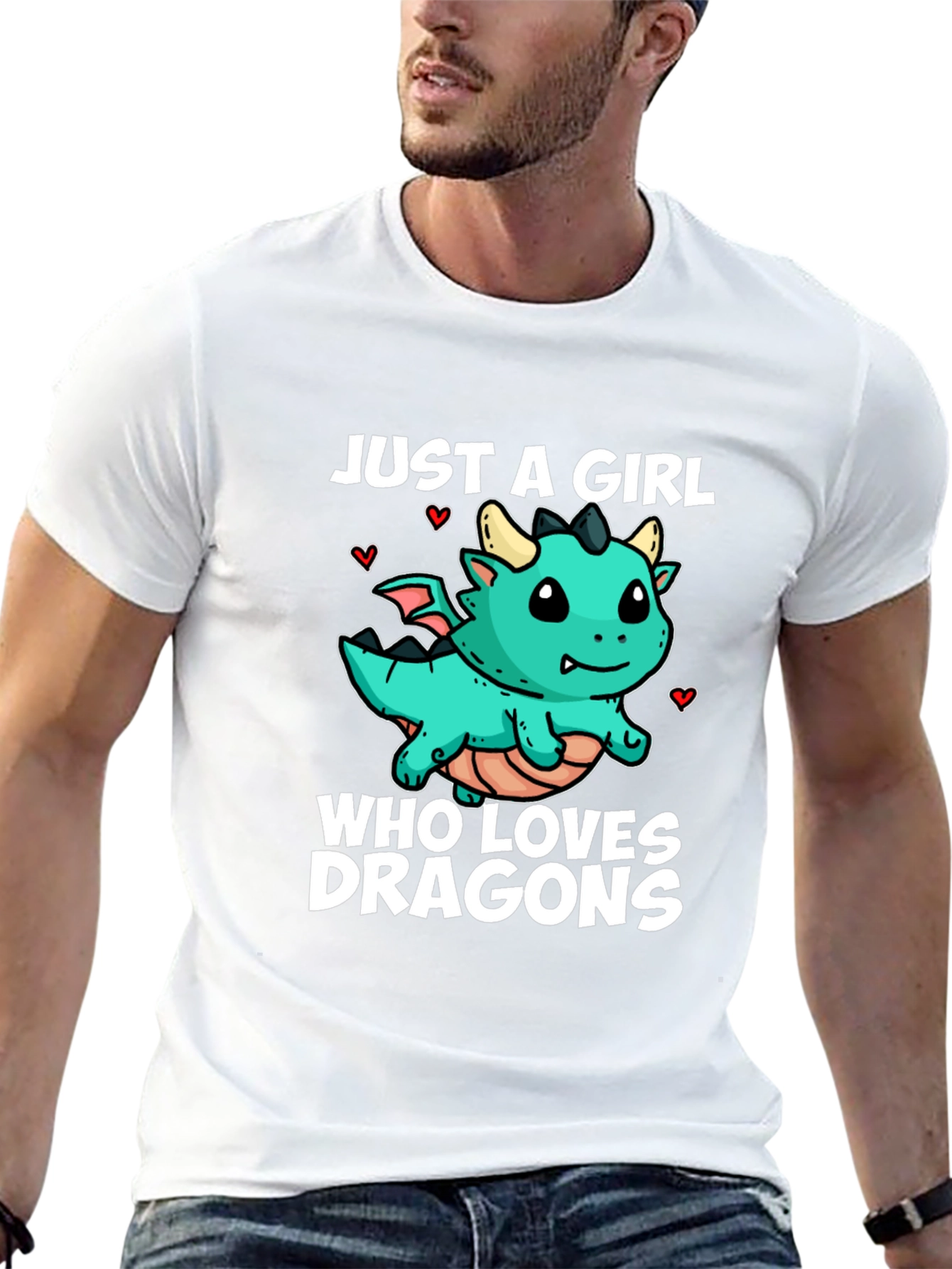 Black Girl Dragon Lover Black T-Shirt view 13