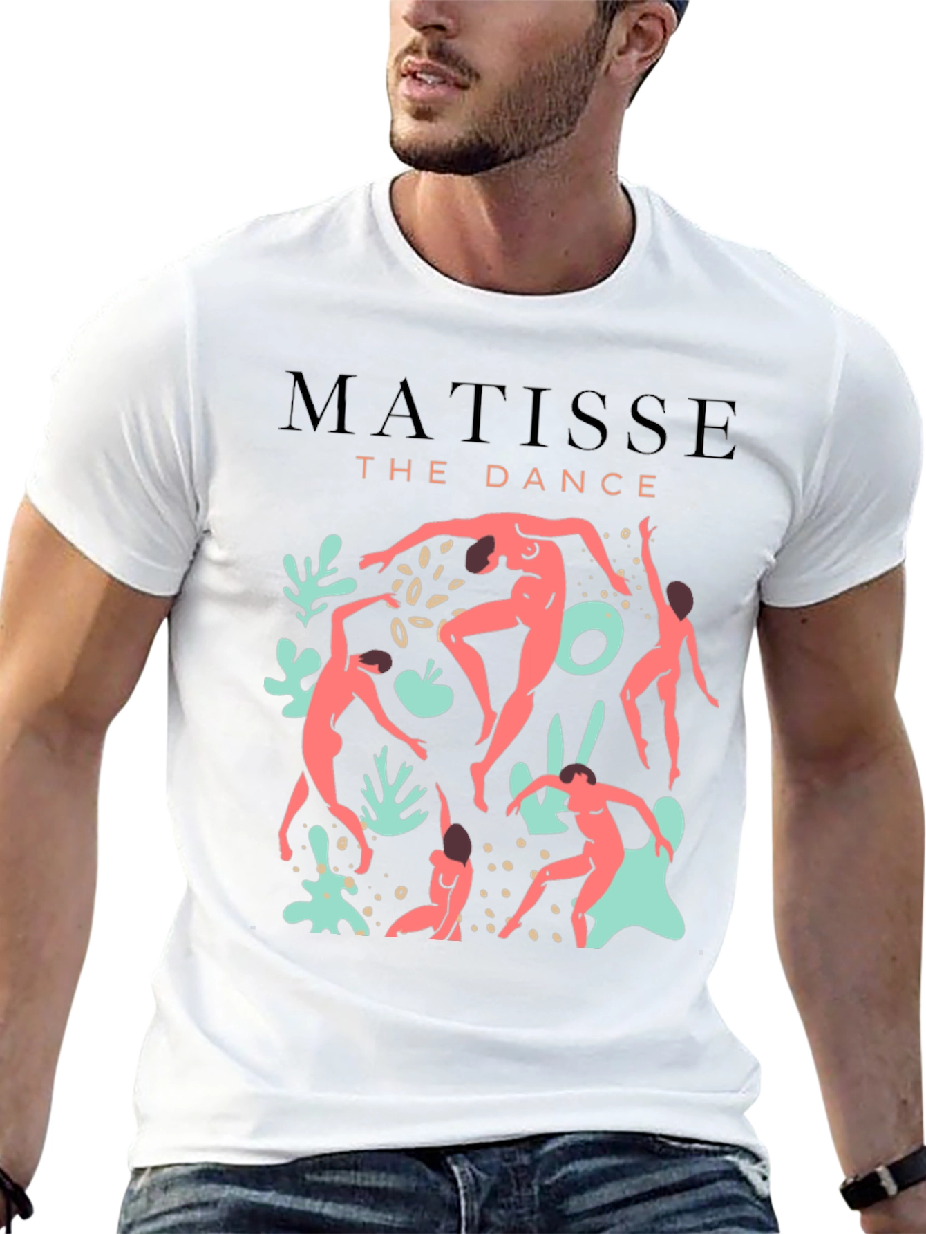 Black Matisse Dance Graphic Tee - Artistic Comfort view 13