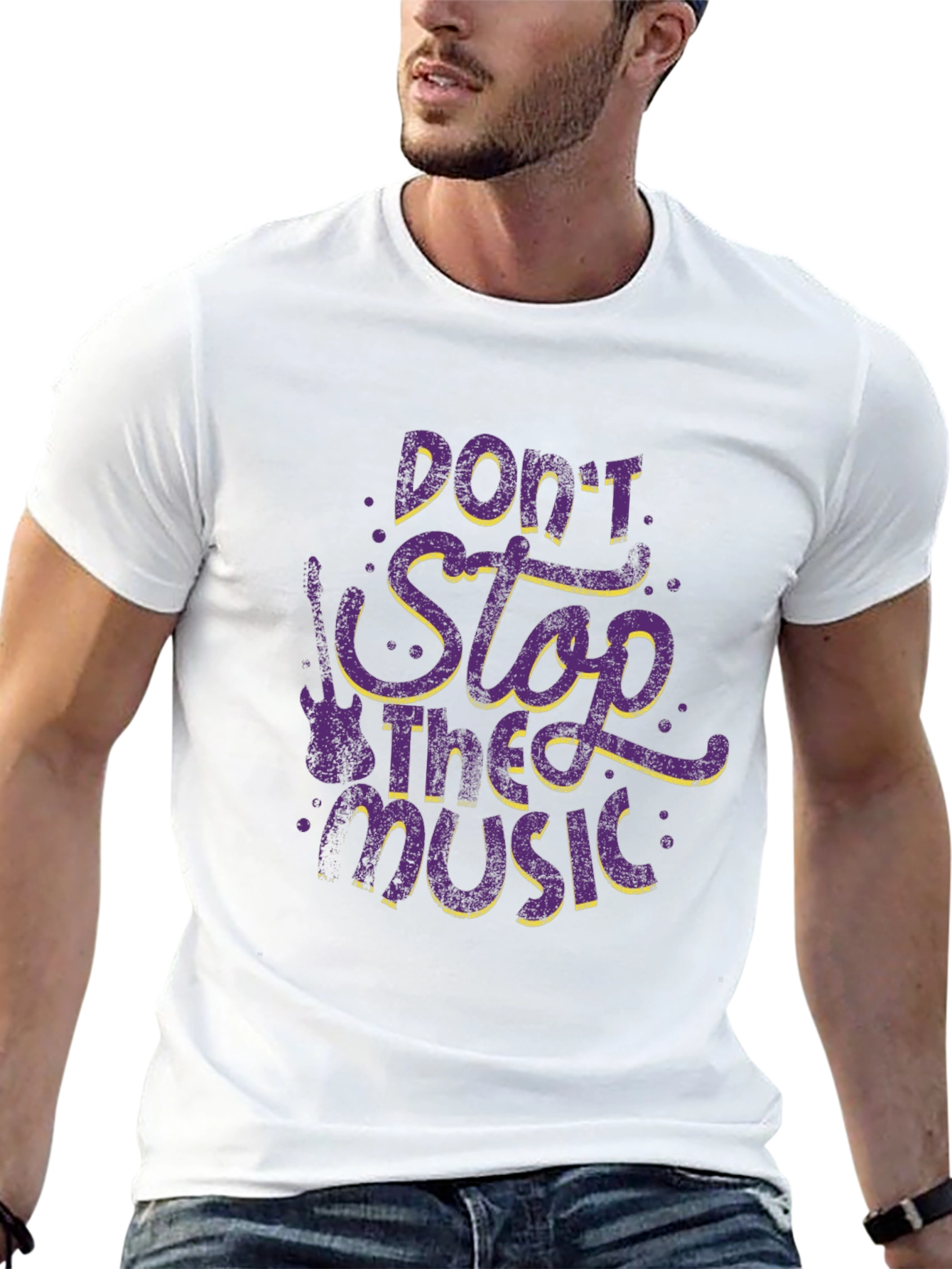 Don't Stop the Music Graphic Tee - 13