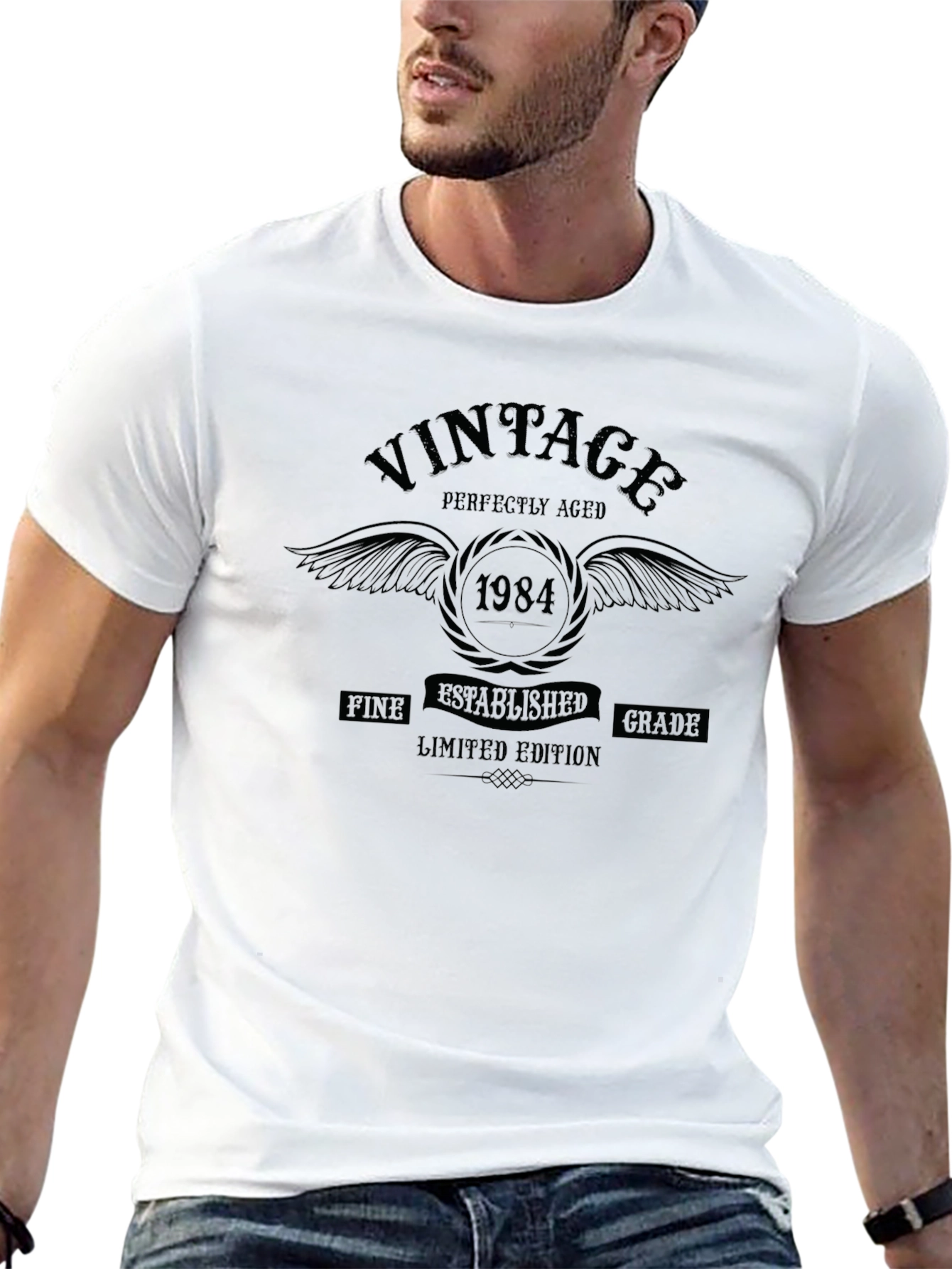 Black Vintage 1984 T-Shirt - Limited Edition view 13