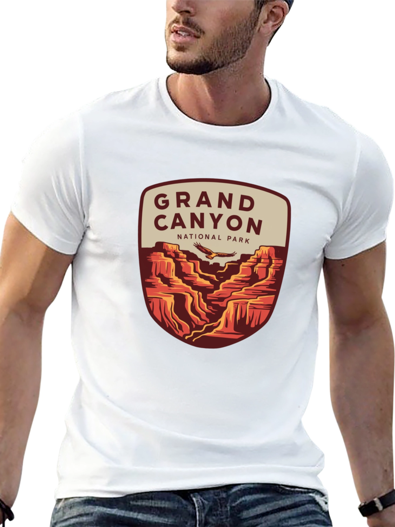 Black Grand Canyon National Park T-Shirt view 13