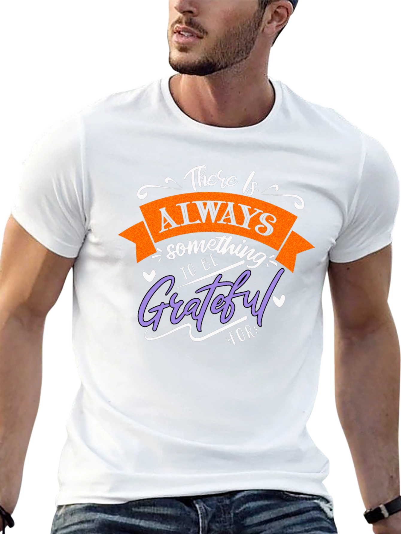 Black Grateful Graphic Tee - Always Something T-Shirt view 13