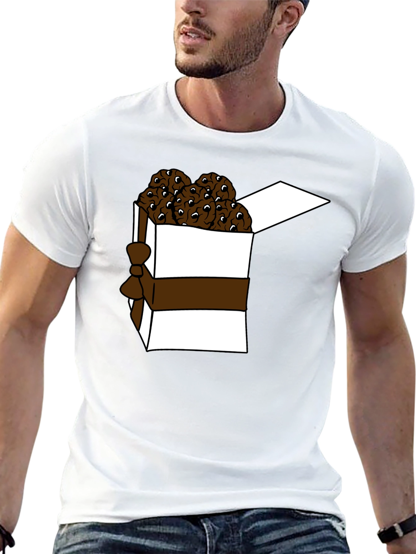Black Cookies In a Box T-Shirt view 13