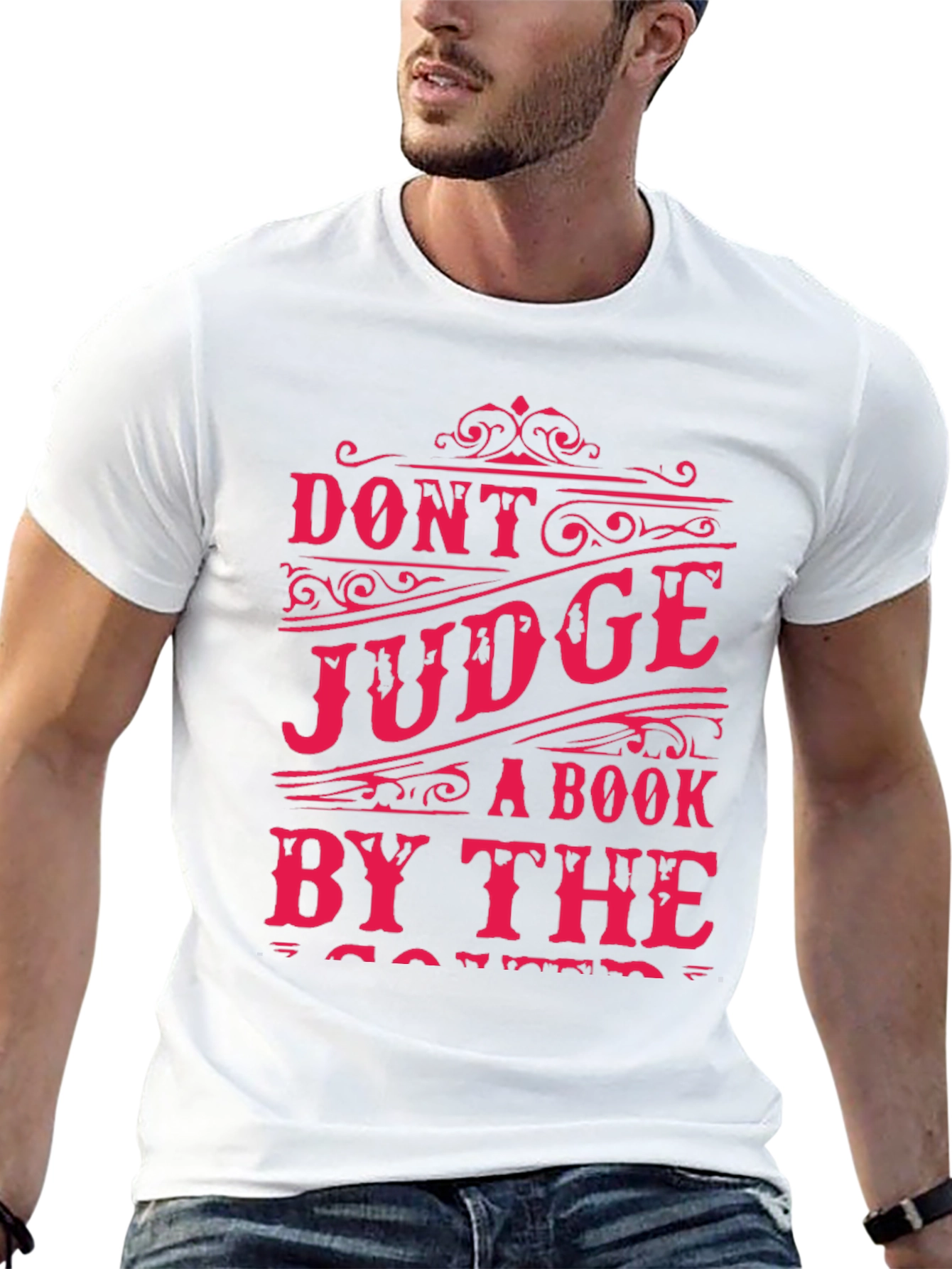 Black Don't Judge a Book by its Cover T-Shirt view 13