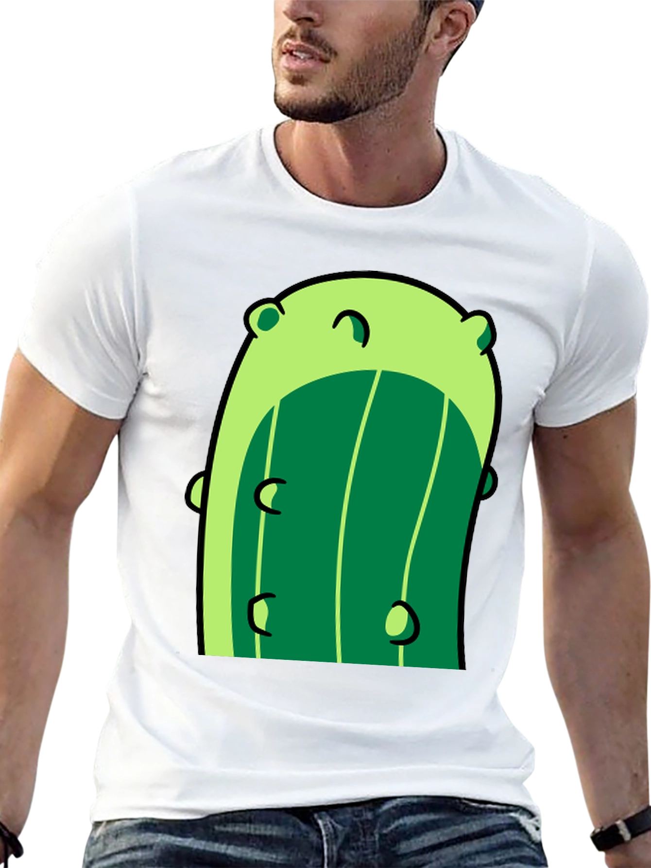 Black Funky Pickle Graphic Tee - Black Cotton Blend view 13