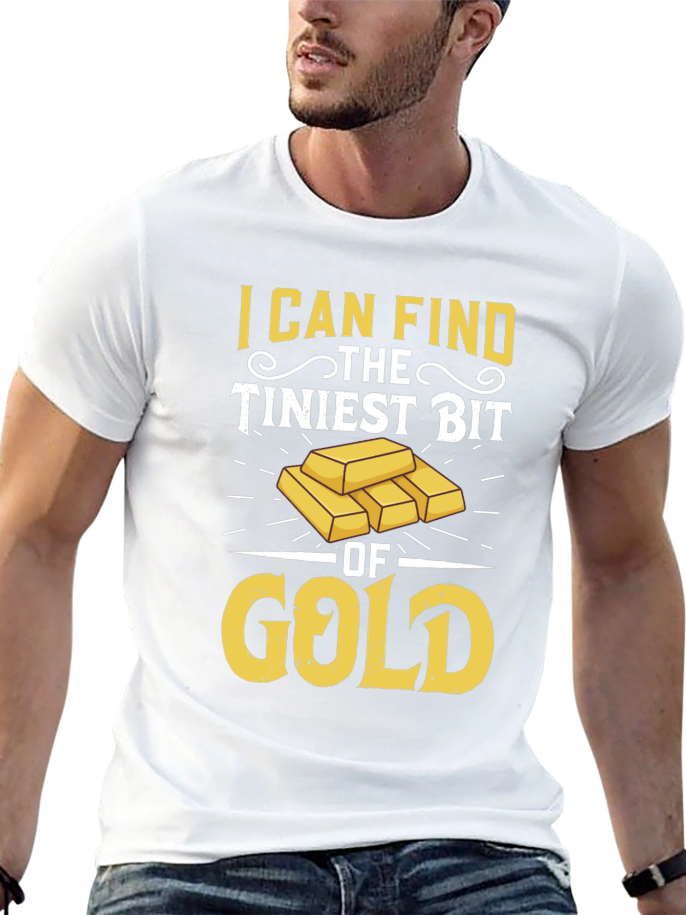 Black Gold Prospector T-Shirt: I Can Find The Tiniest Bit view 13