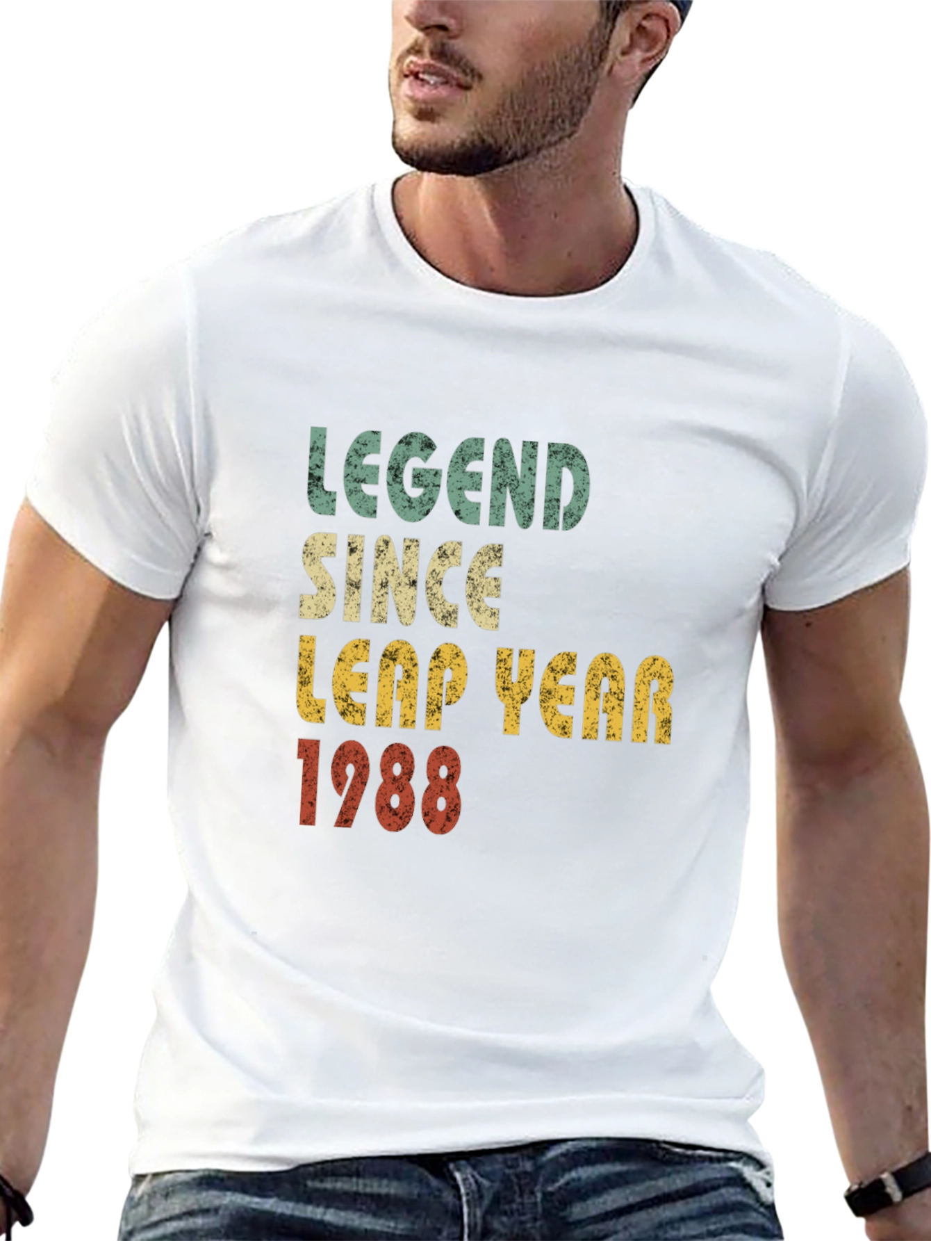 Black Legend Since Leap Year 1988 T-Shirt view 13