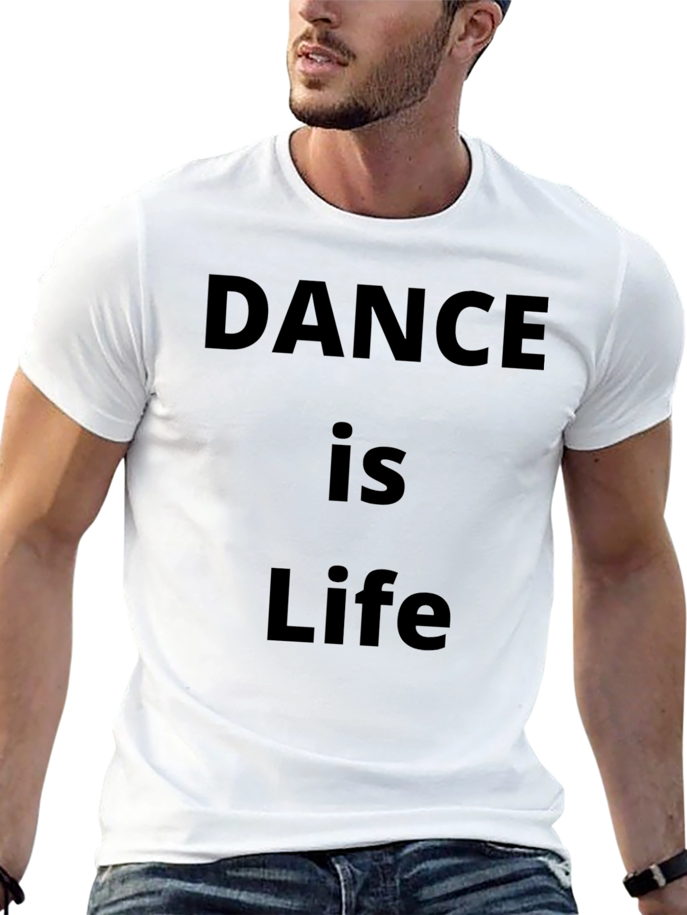 Black Dance is Life T-Shirt - Black Graphic Tee view 13