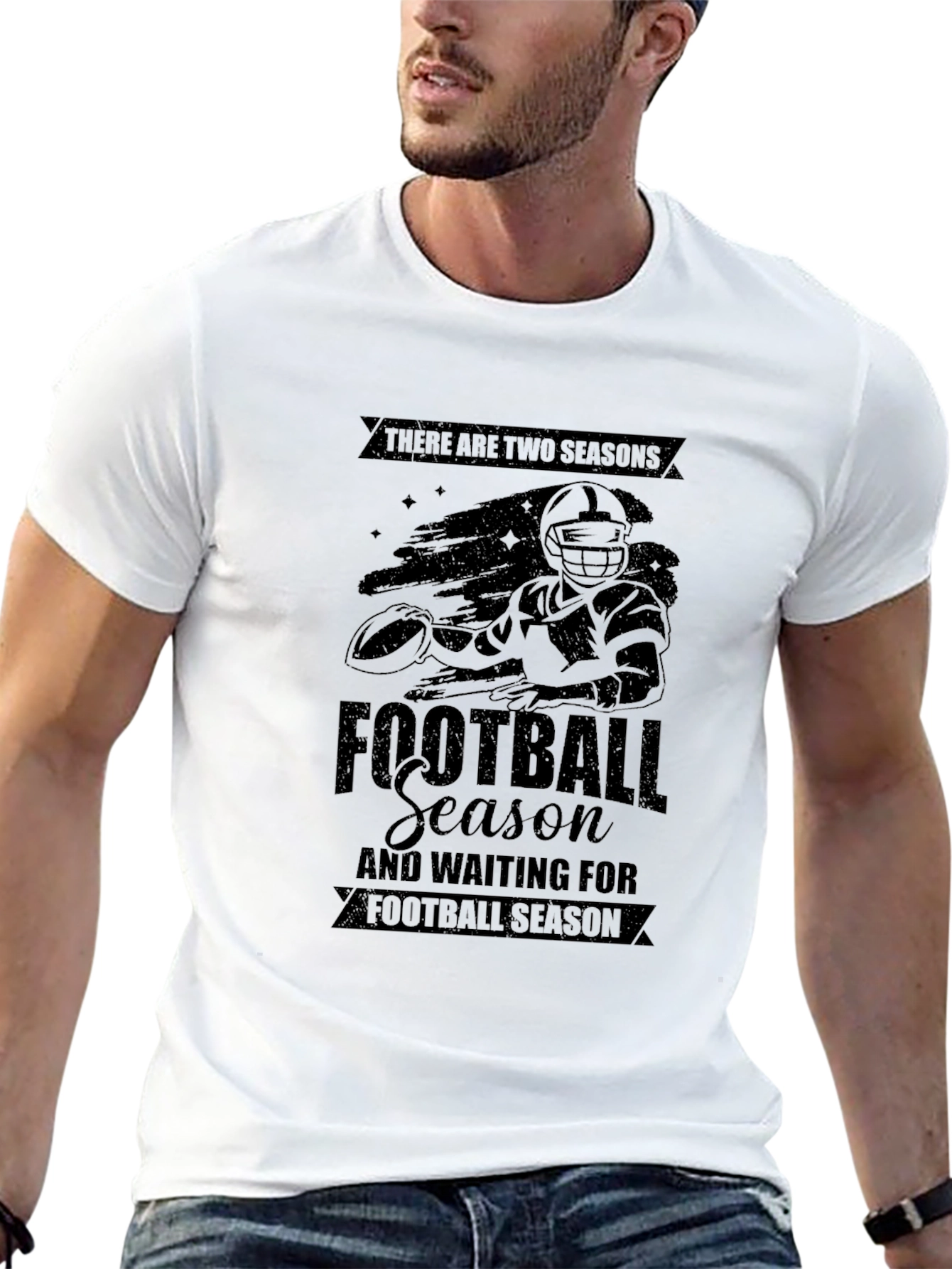 Football Season Graphic T-Shirt - 13