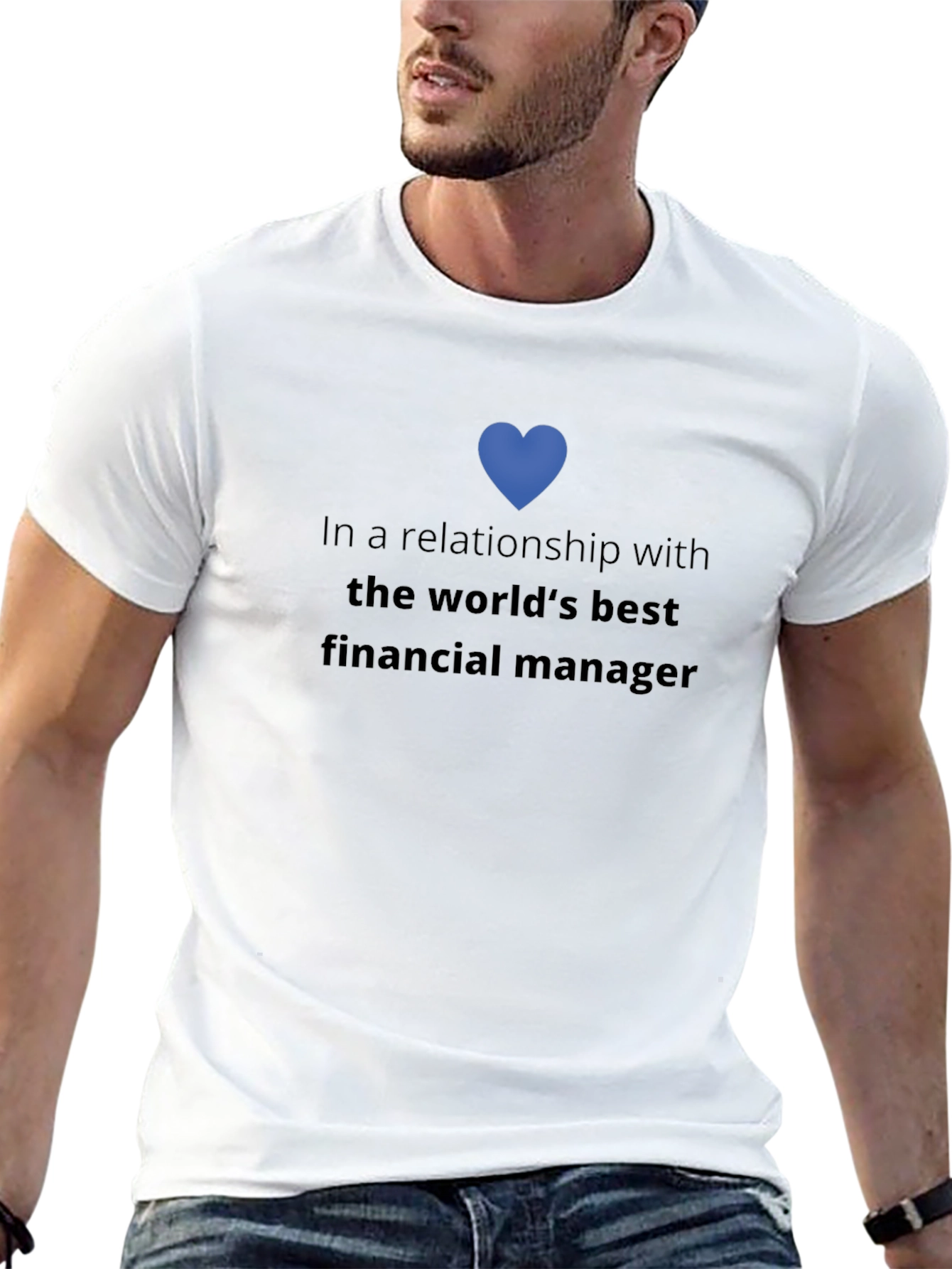 Black Relationship with the World's Best Financial Manager T-Shirt view 13