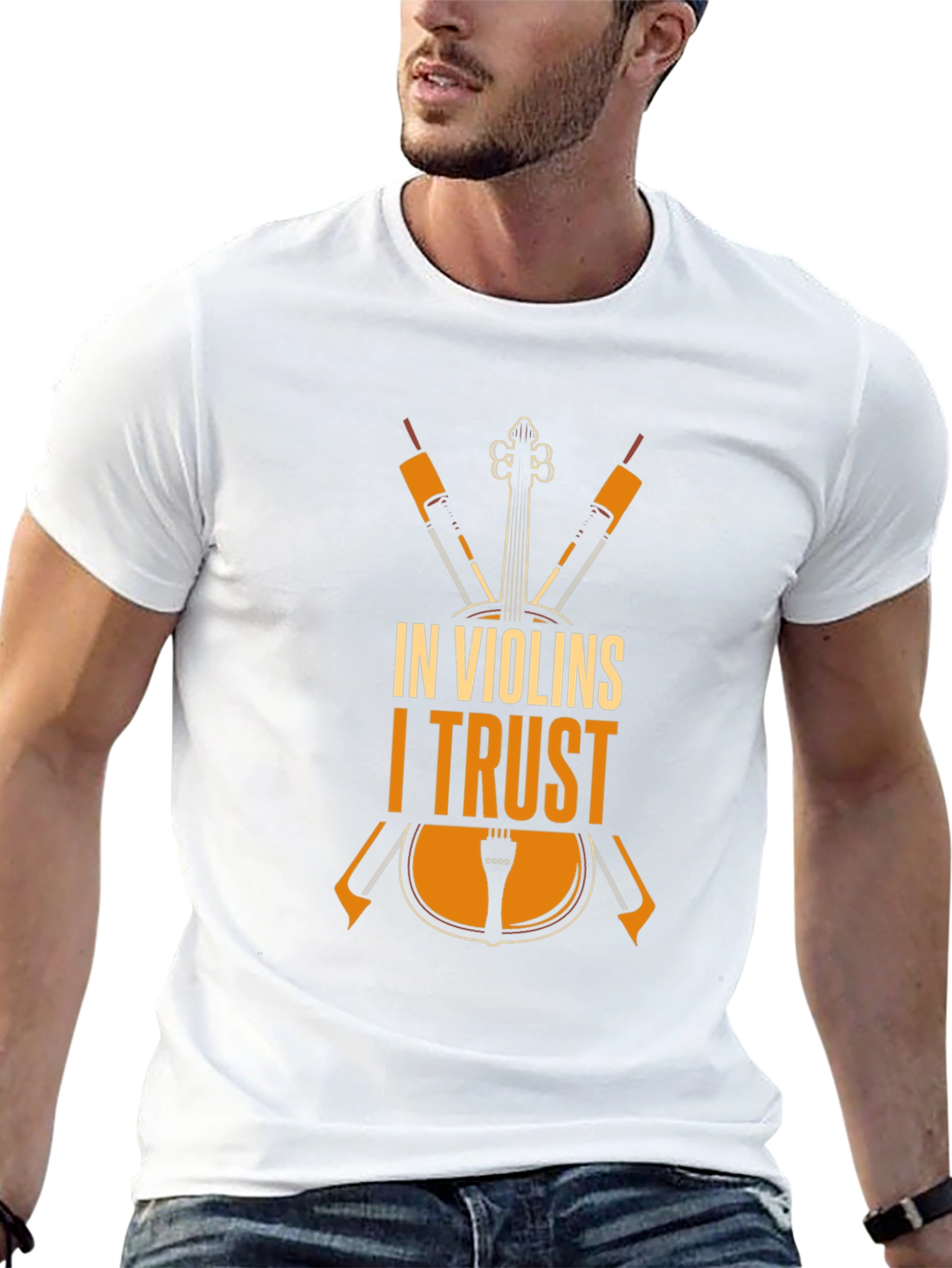 Black In Violins I Trust - Musician's T-Shirt view 13
