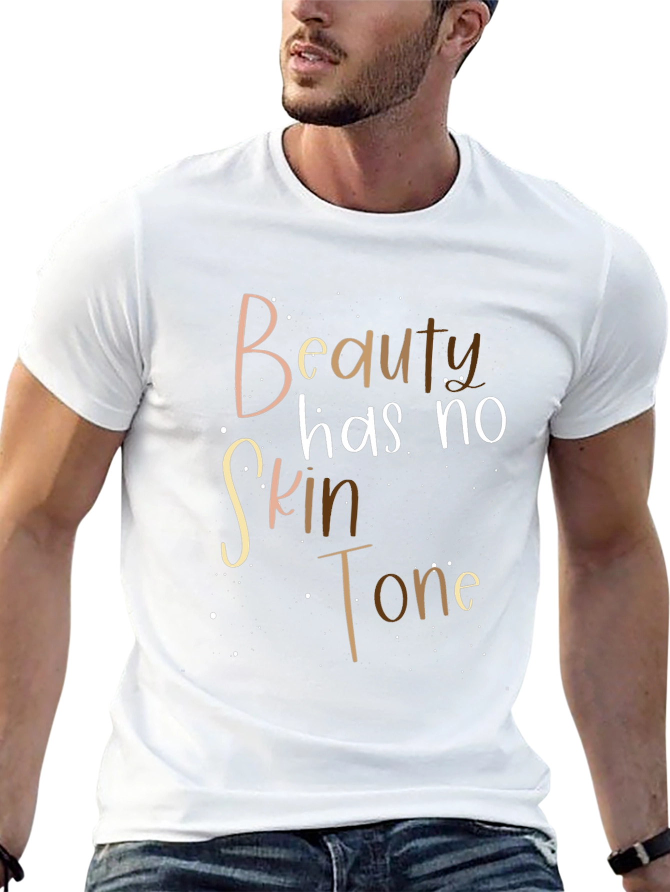 Black Beauty Has No Skin Tone Graphic Tee - Unisex Fashion view 13