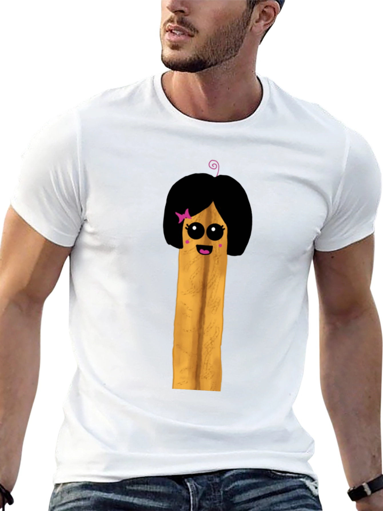 Funny Fry Girl T-Shirt - Cute Foodie Tee - 13