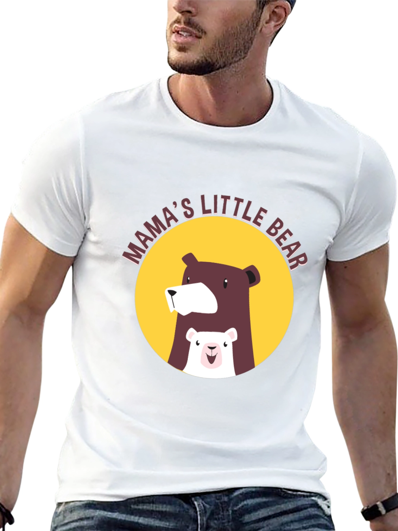 Black Mama's Little Bear Graphic Tee view 13