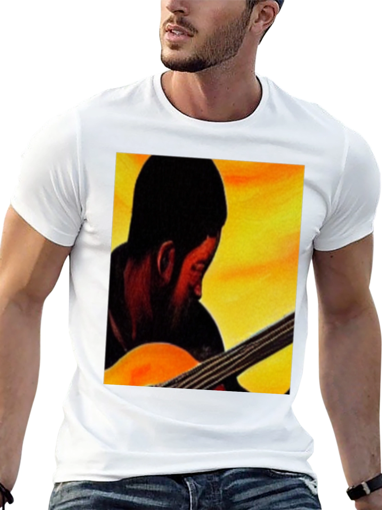 Black Musician Graphic Tee - Black view 13