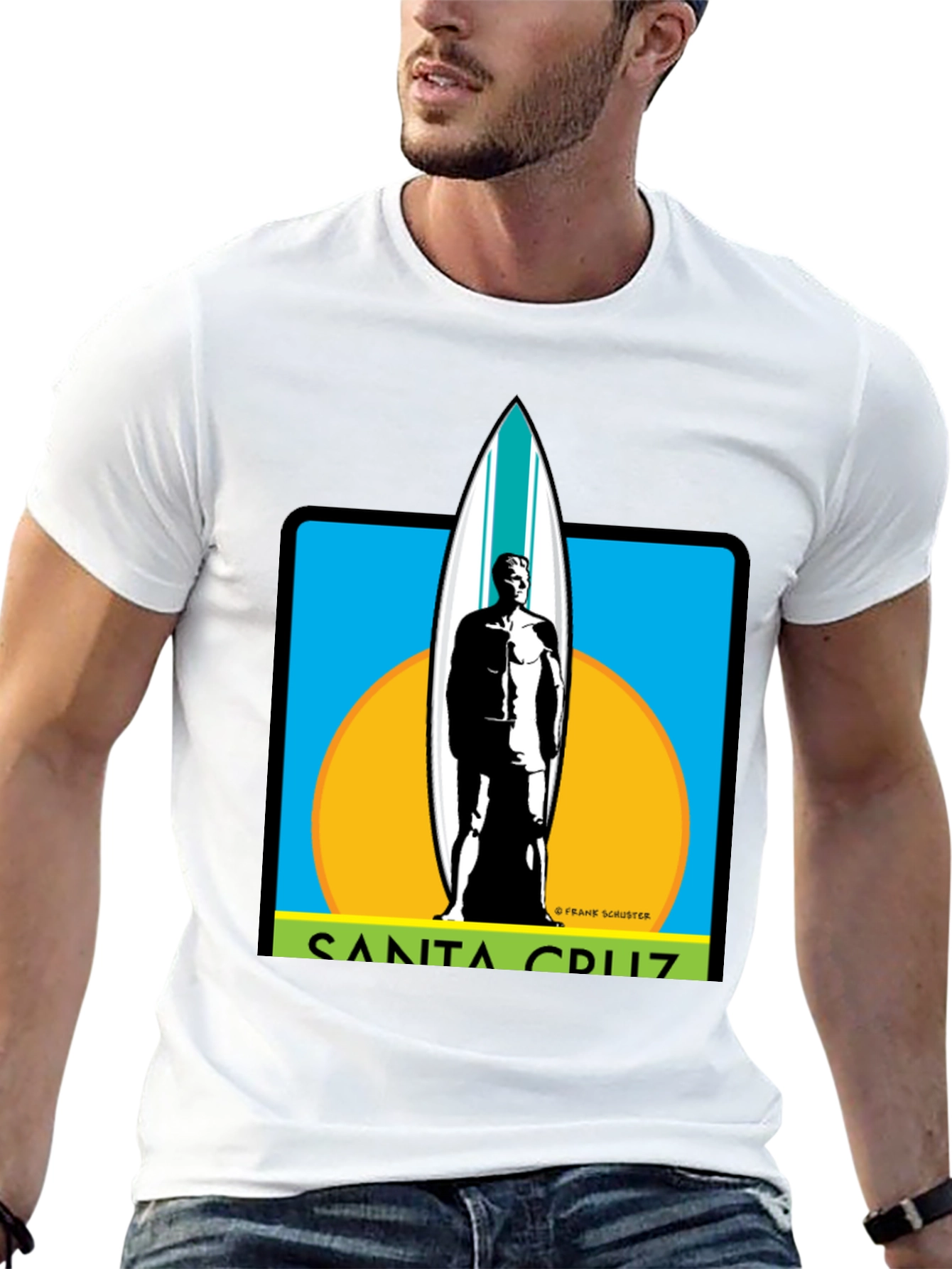 Santa Cruz Surfer Graphic Tee - Black - 13