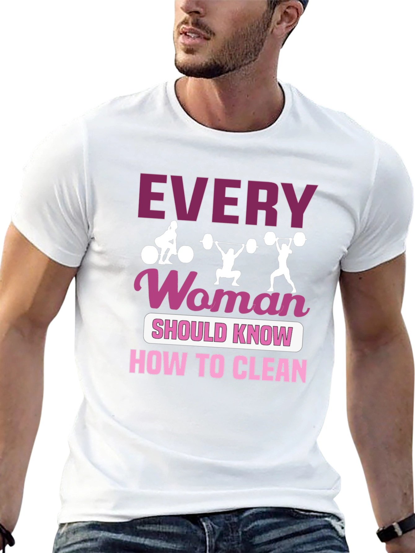 Black Every Woman Should Know How to Clean T-Shirt view 13