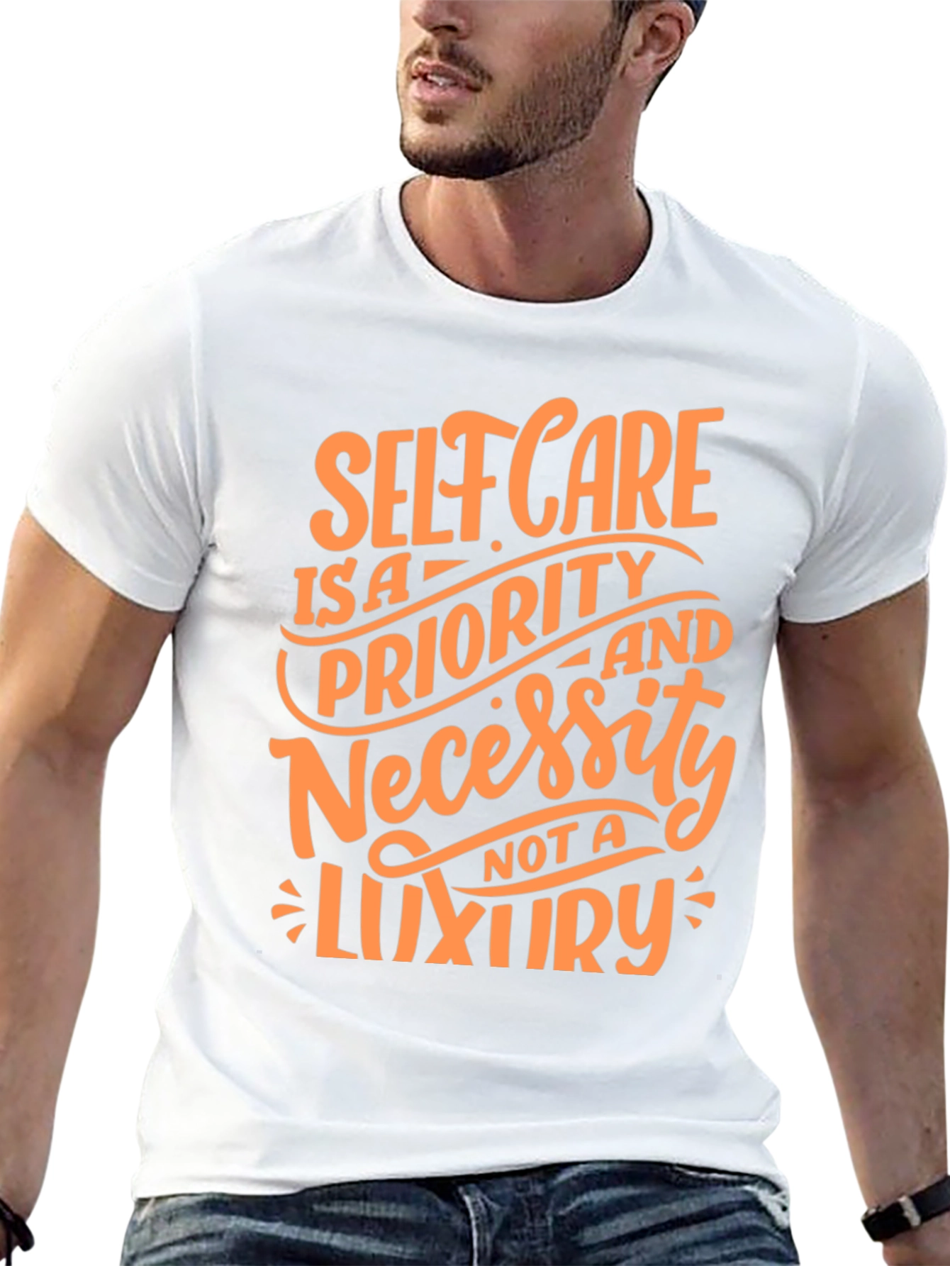 Black Self Care is a Priority T-Shirt view 13