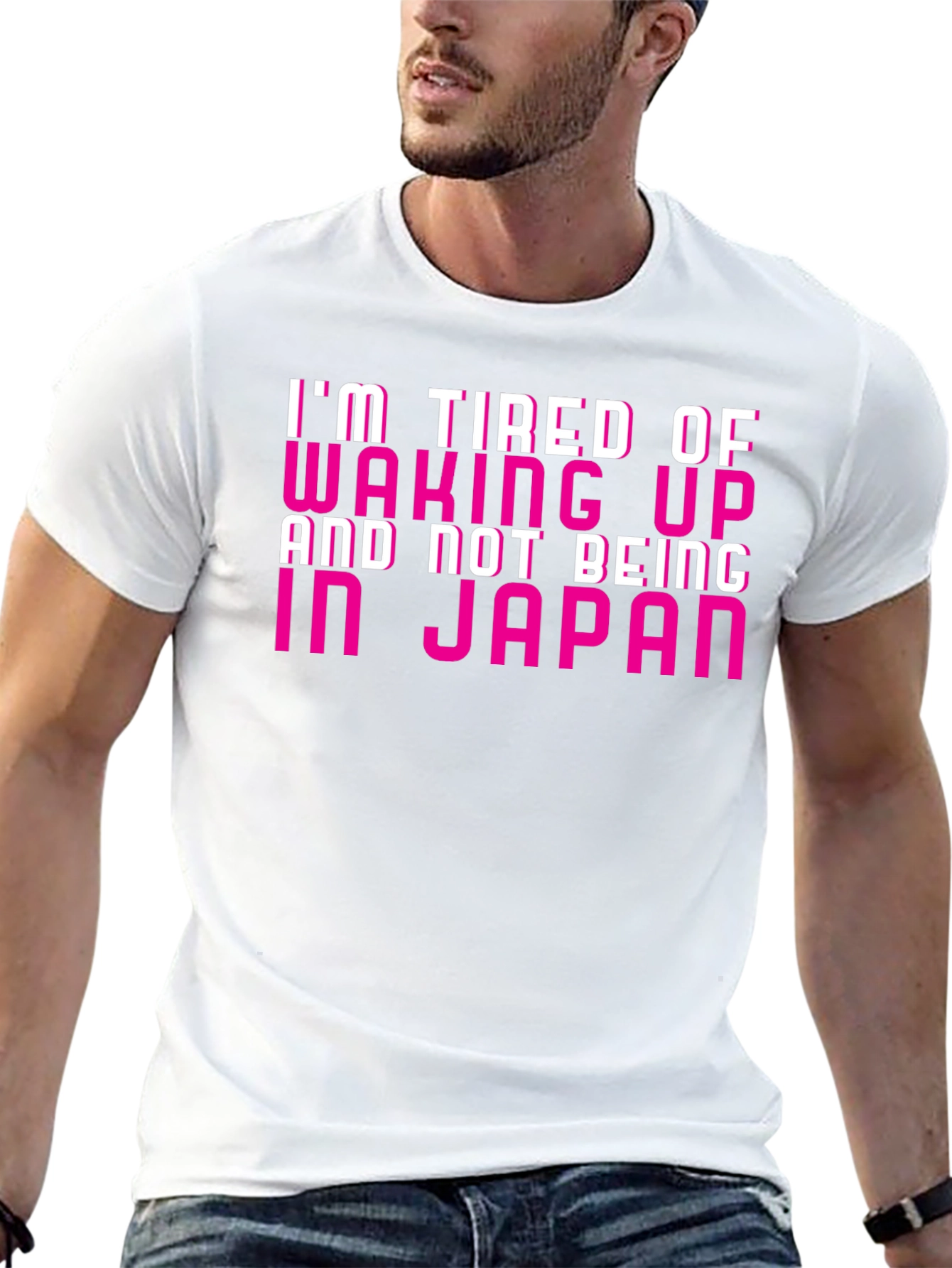 Black Funny Japan Craving T-Shirt view 13