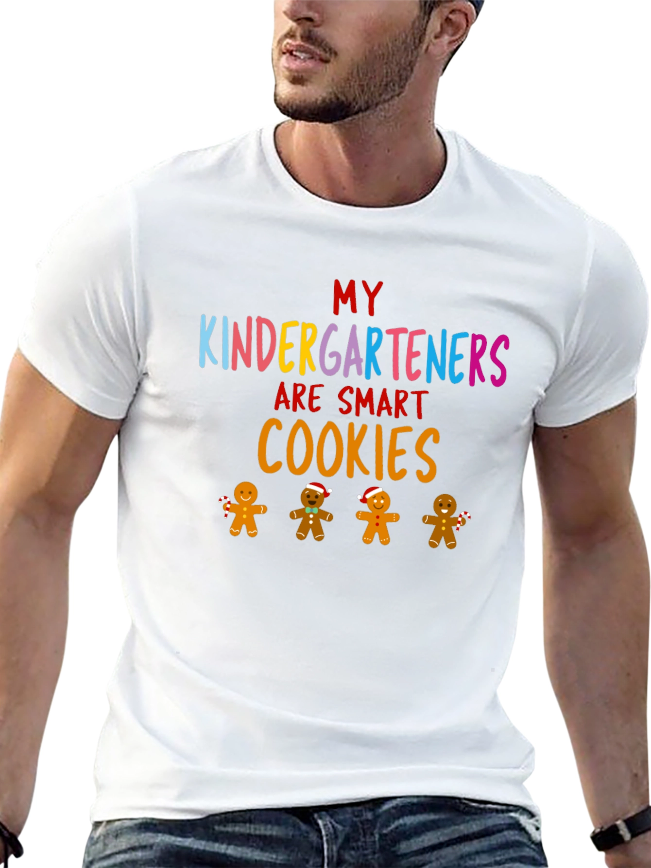 Kindergarten Teacher Christmas Cookies Shirt - 13