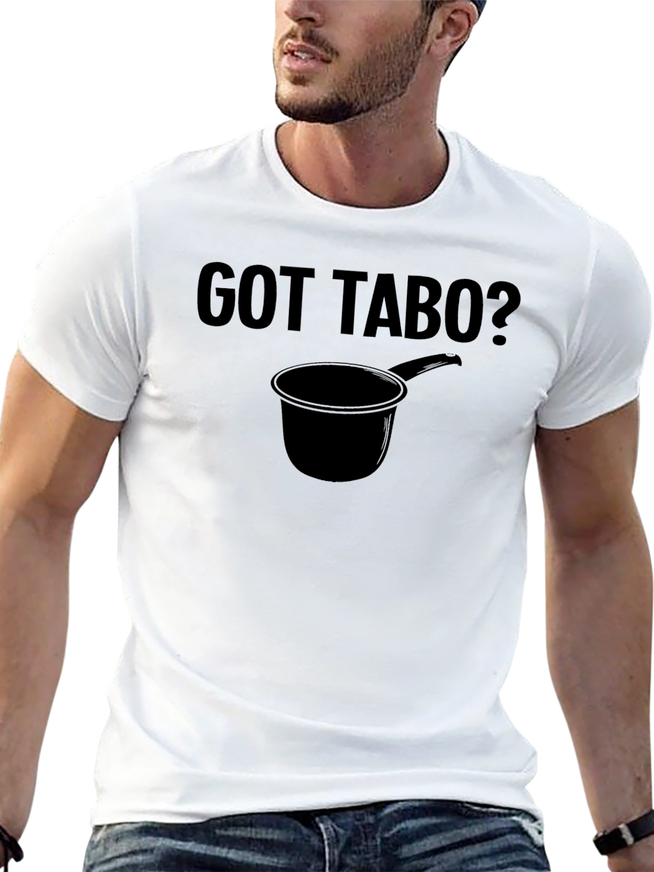 Black Got Tabo? Black Graphic Novelty T-Shirt view 13