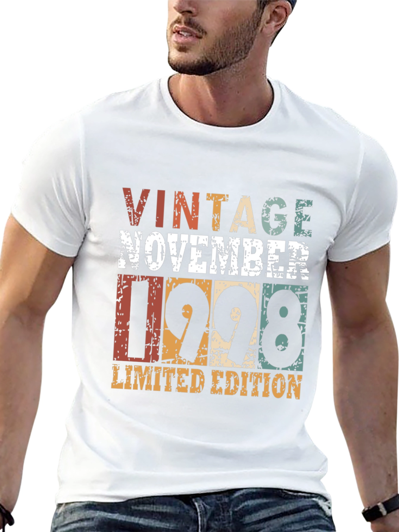 Black Vintage November 1998 Limited Edition T-Shirt view 13