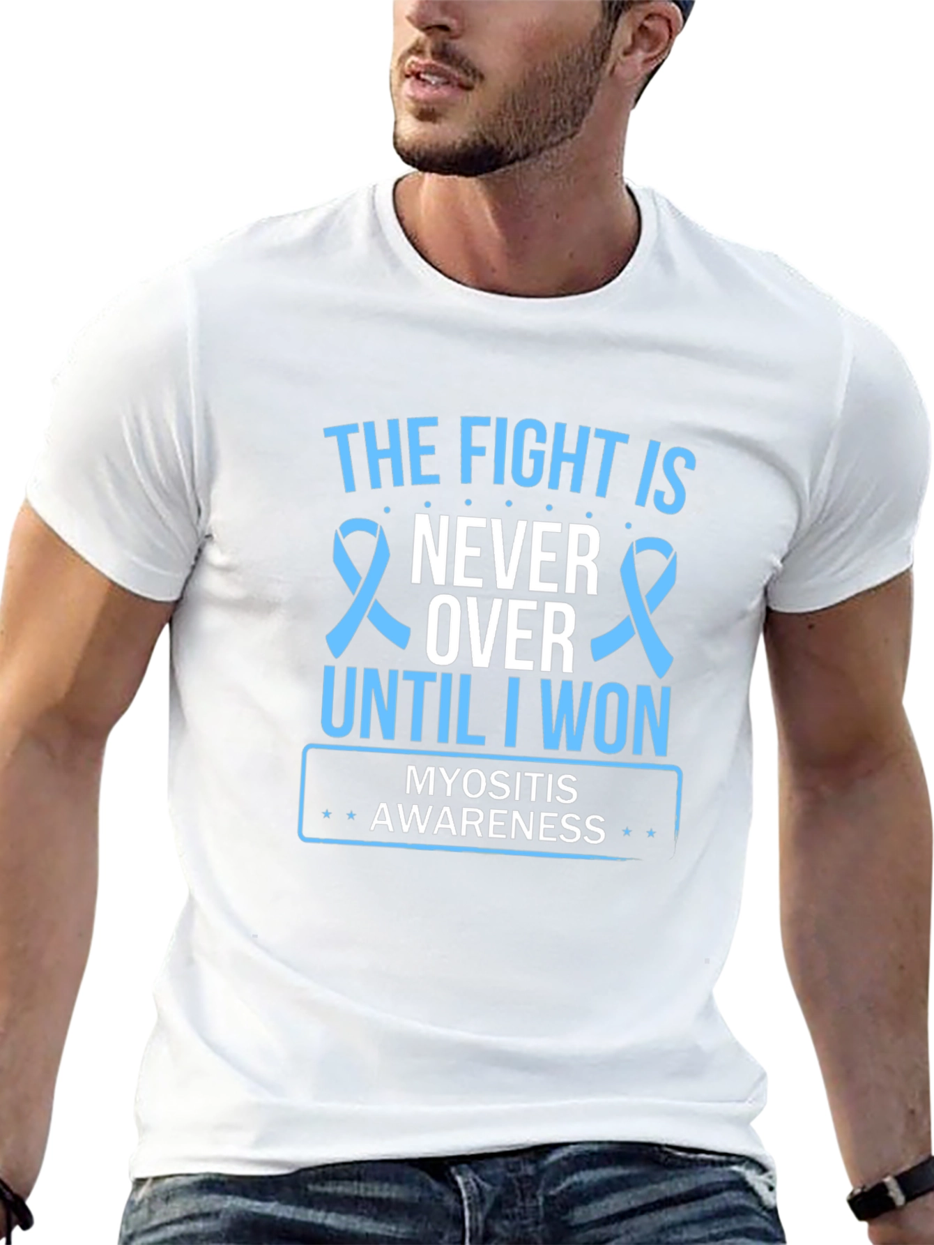 Myositis Awareness Ribbon T-Shirt - 13