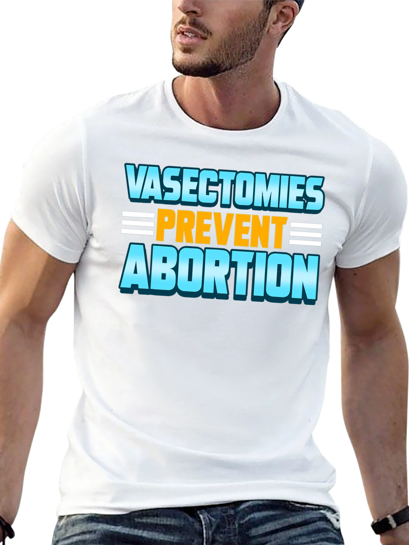 Black Vasectomies Prevent Abortion Funny Slogan T-Shirt view 13