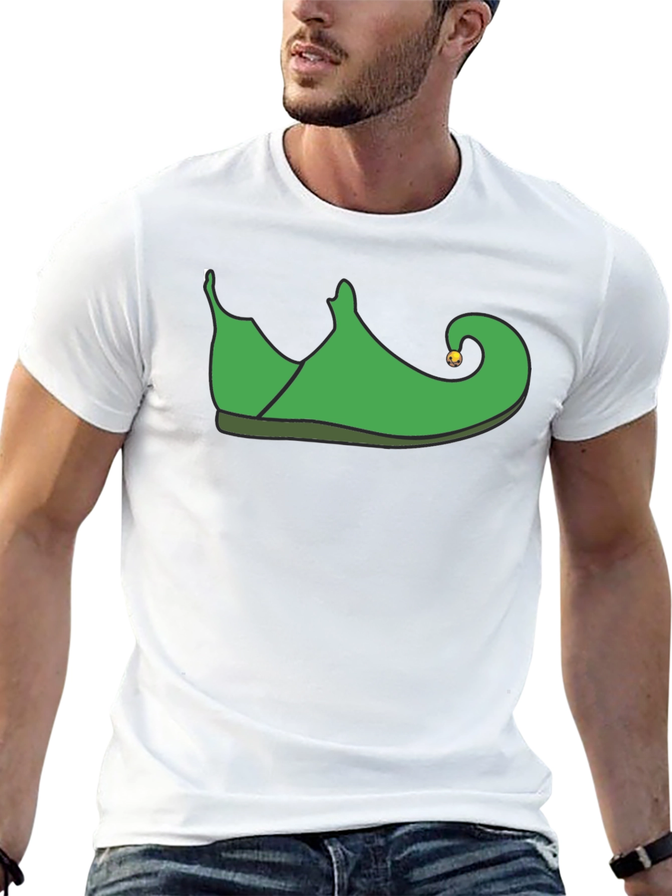 Elf Shoe T-Shirt - Holiday Fun! - 13