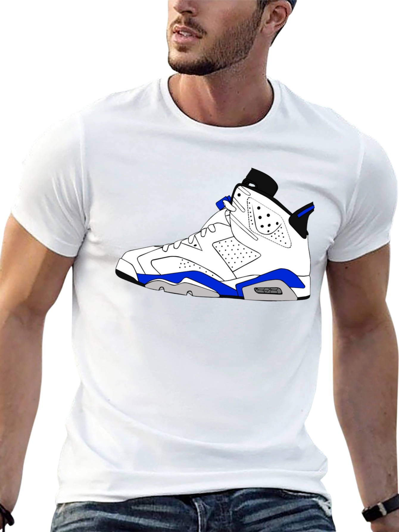 Black Sneaker Graphic T-Shirt - Black view 13