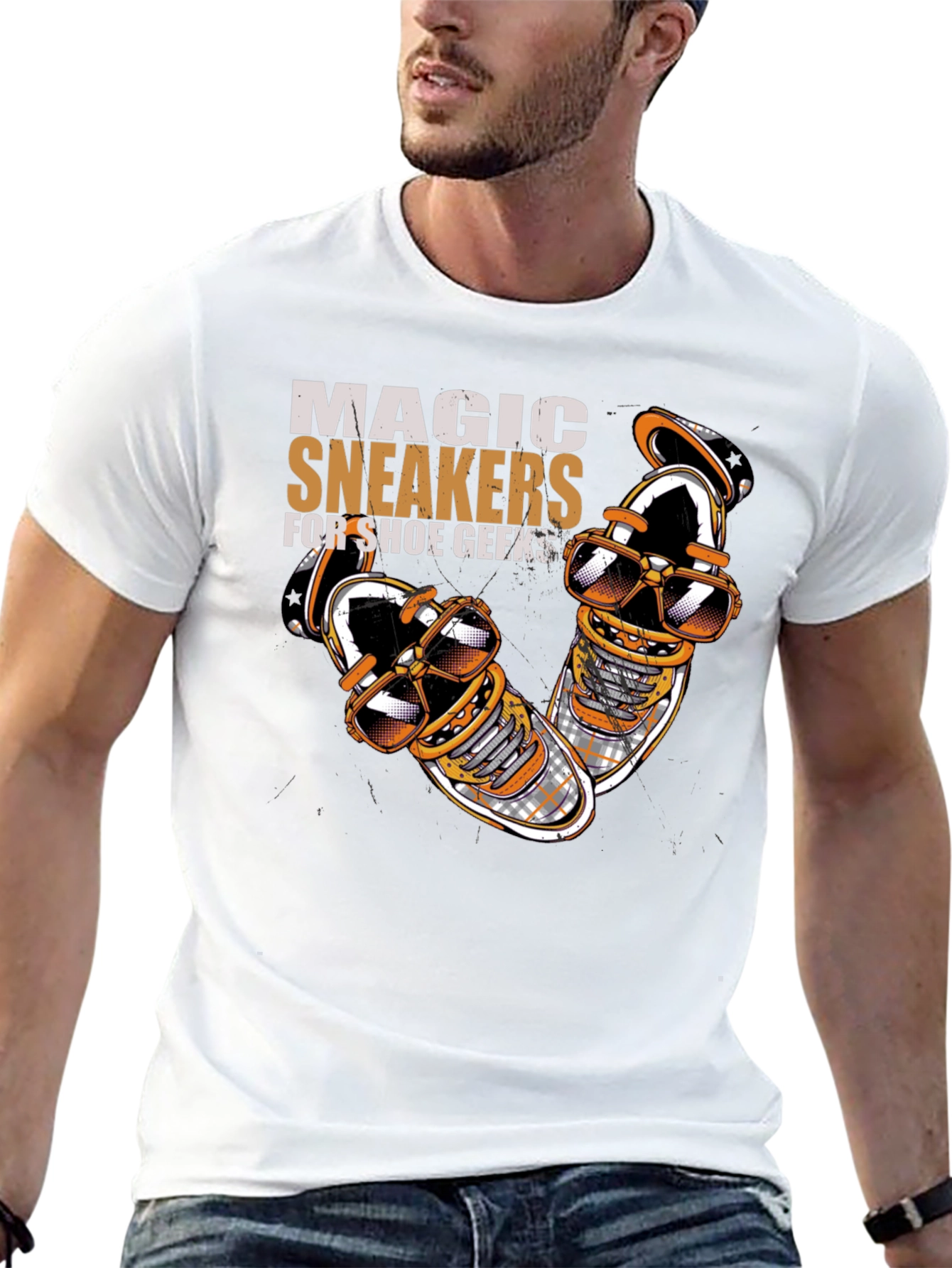 Black Magic Sneakers T-Shirt for Shoe Geeks view 13