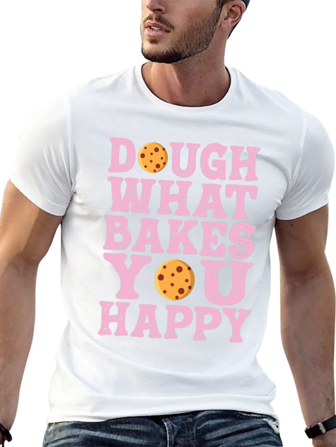 Black Dough What Bakes You Happy T-Shirt view 13