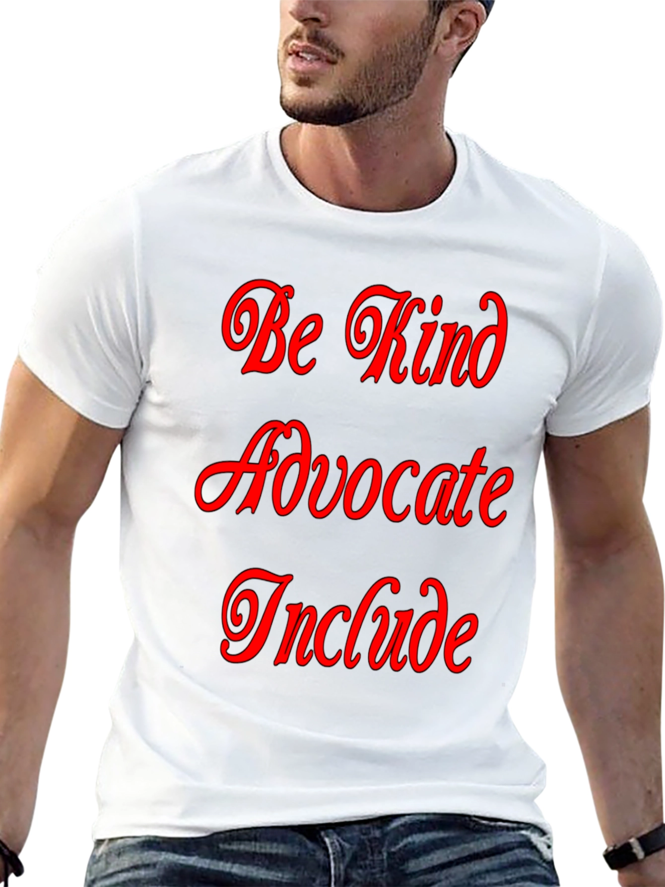 Black Be Kind Advocate Include Graphic Tee view 13