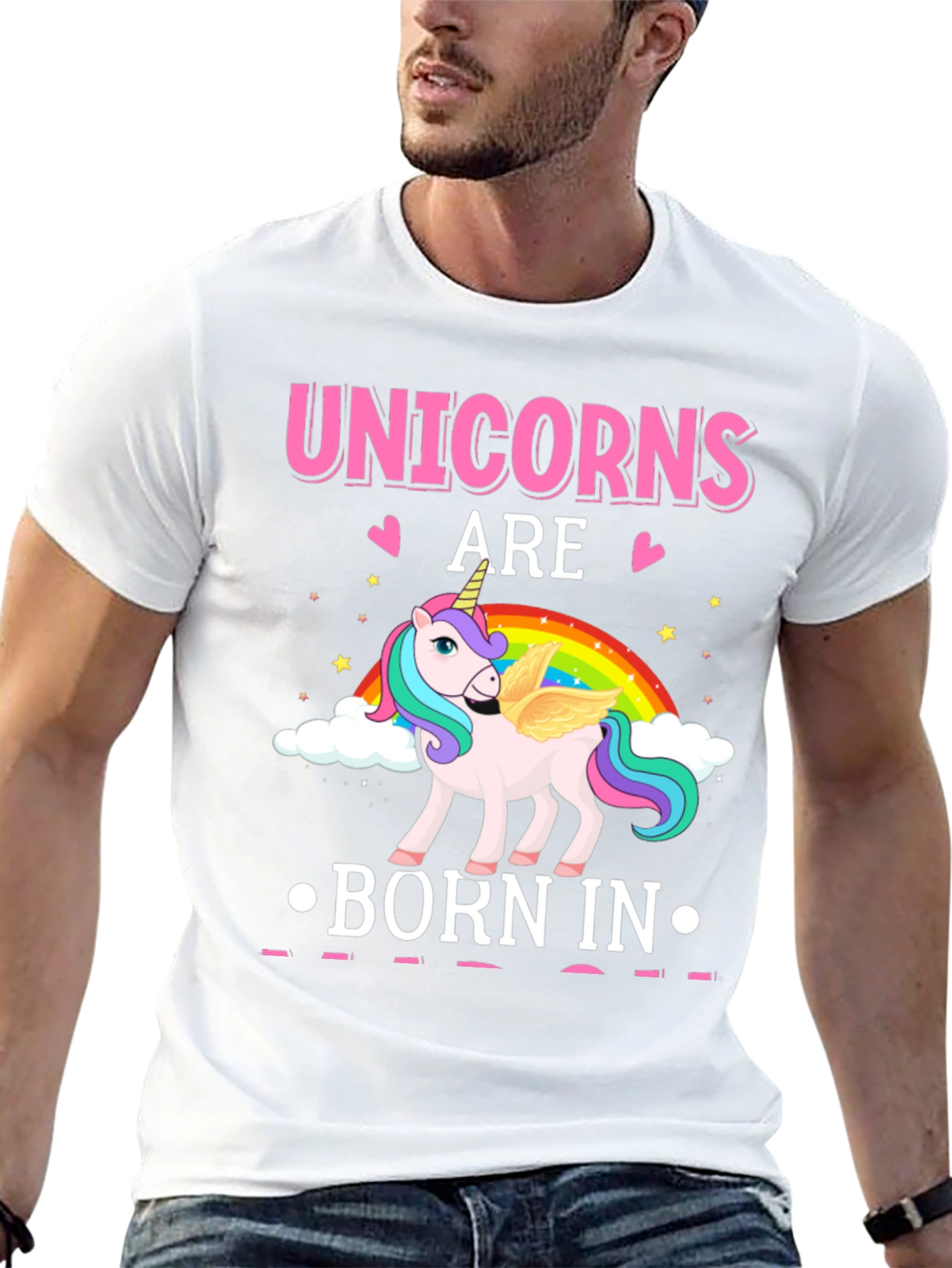 Black Unicorns Are Born In T-Shirt view 13