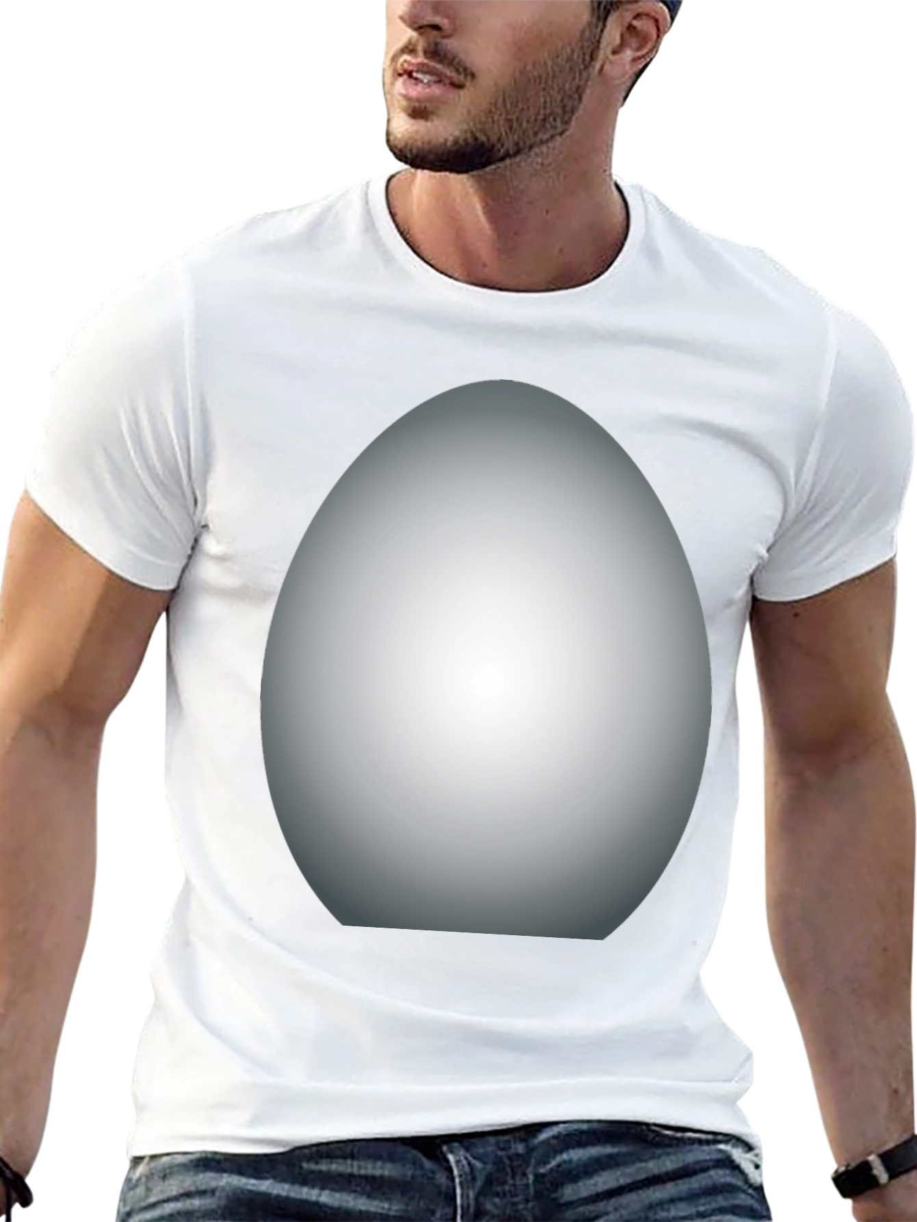 Black Egg-cellent Black T-Shirt view 13