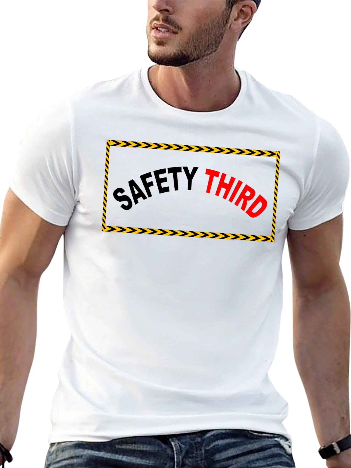 Black Safety Third Graphic T-Shirt view 13