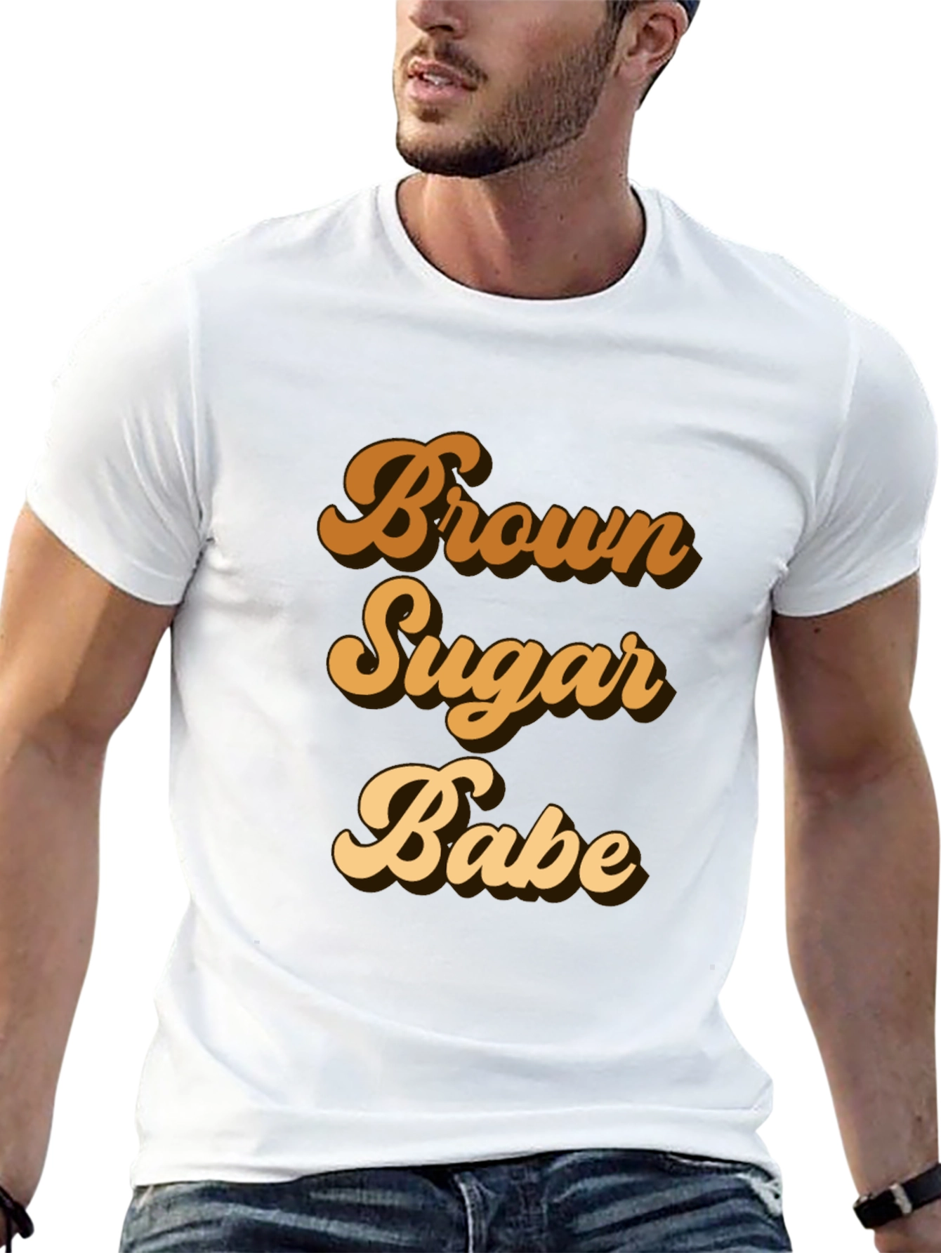 Black Brown Sugar Babe Black T-Shirt view 13