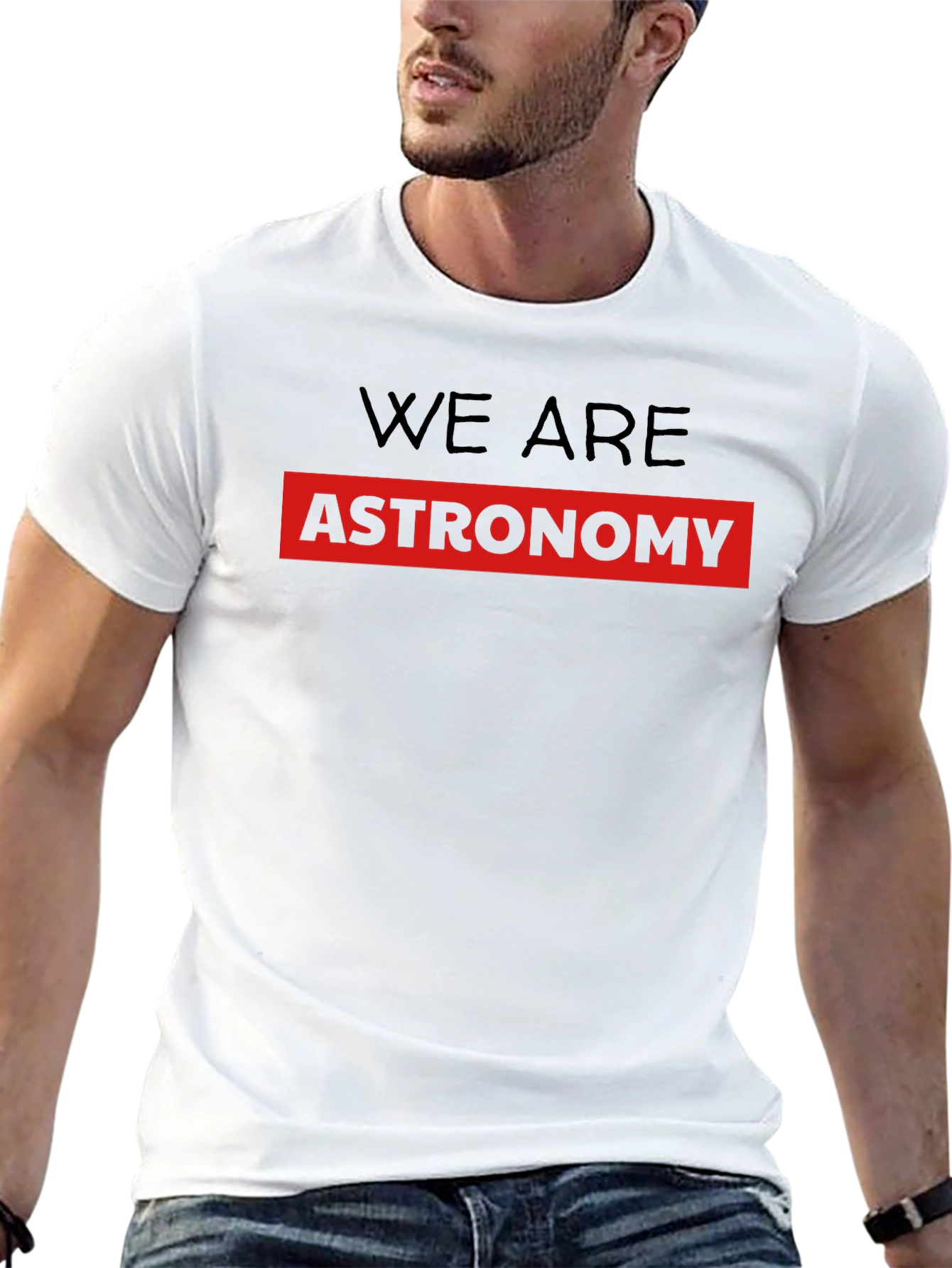 Black Astronomy T-Shirt - Trendy Design, Comfortable Fit view 13