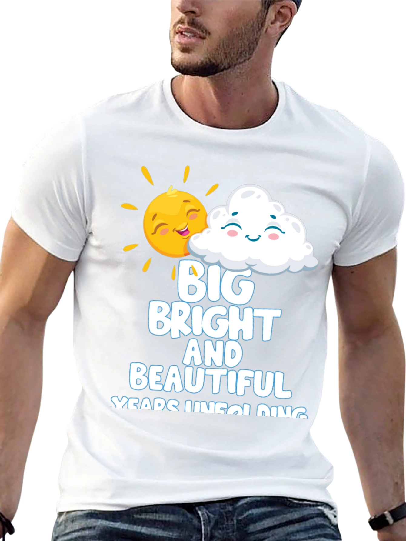 Black Big Bright & Beautiful Graphic T-Shirt view 13