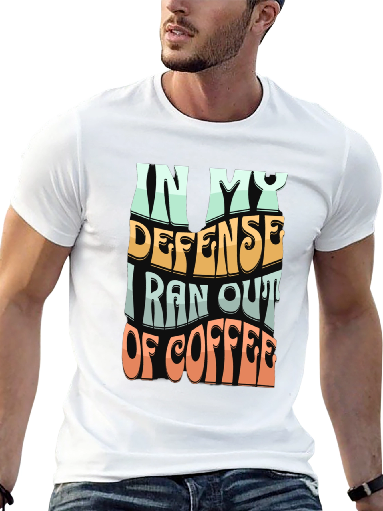 Black Coffee Lover's Tee: In My Defense view 13