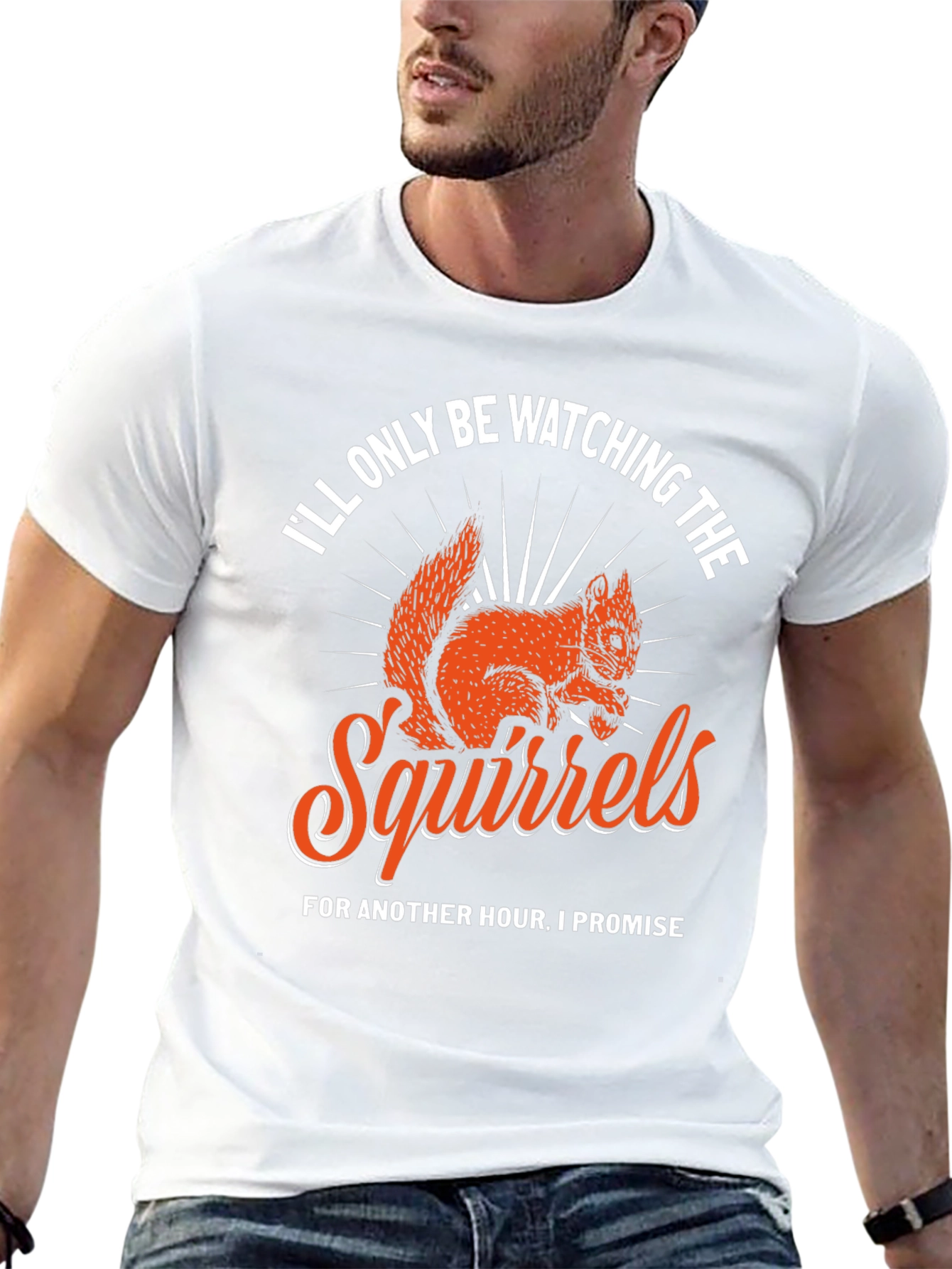 Black Squirrels T-Shirt - I'll Only Be Watching view 13