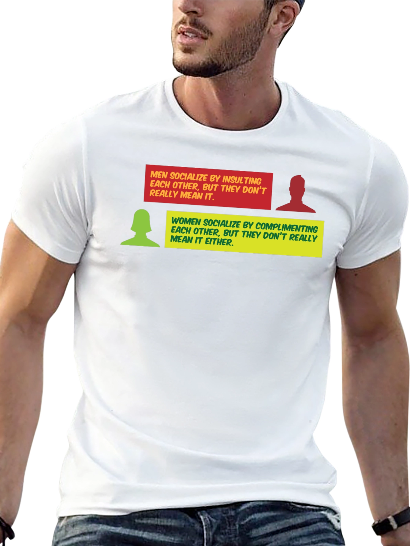 Black Humorous Gender Socialization T-Shirt view 13