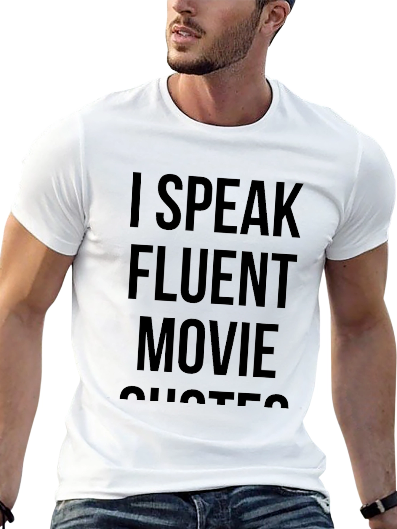 Black Movie Quote T-Shirt - Fluent Film Fan Apparel view 13