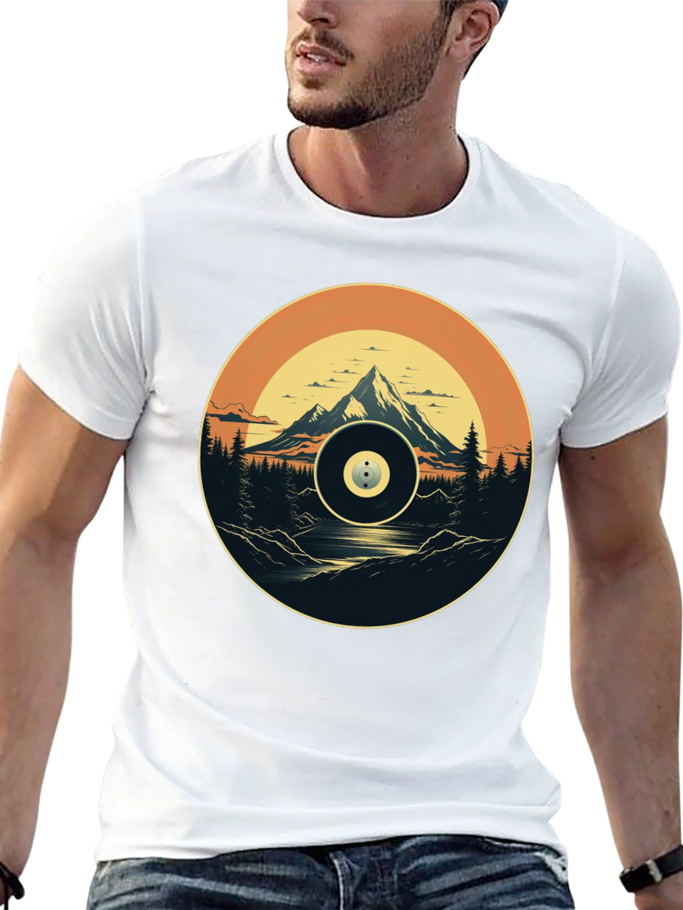 Black Mountain Vista Vinyl Graphic Tee view 13